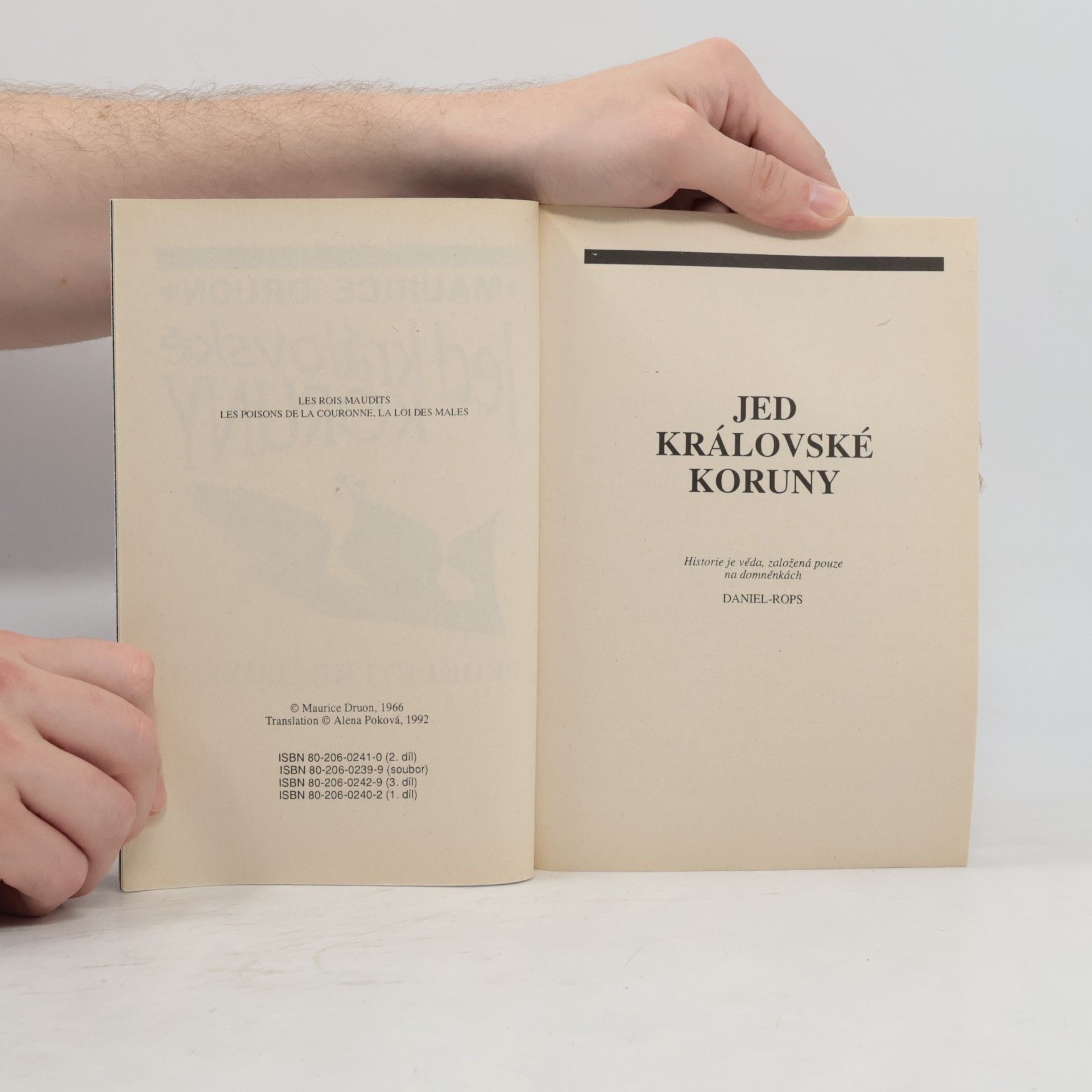 Maurice Druon Jed královské koruny