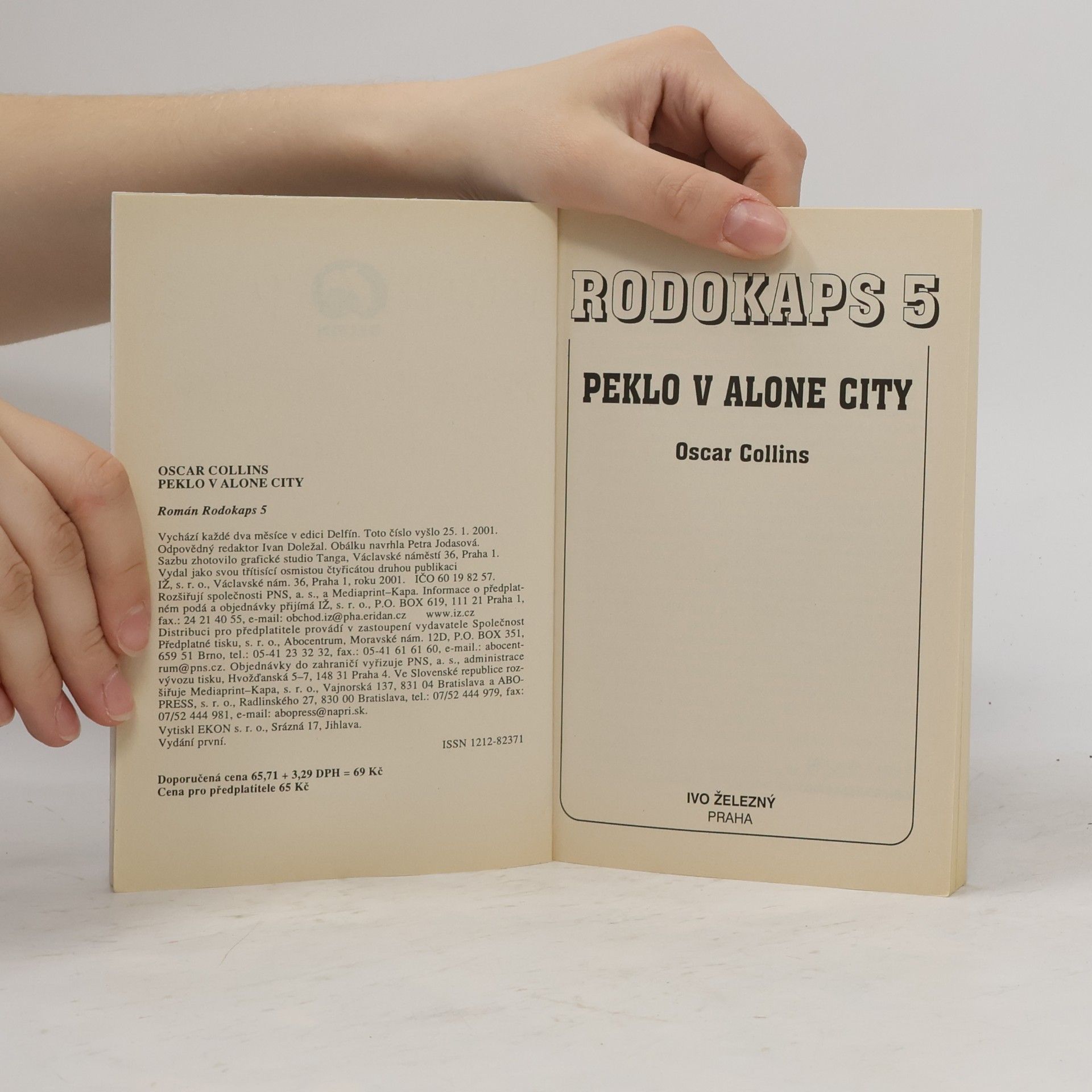Oscar Collins Rodokaps 5. Peklo v Alone city