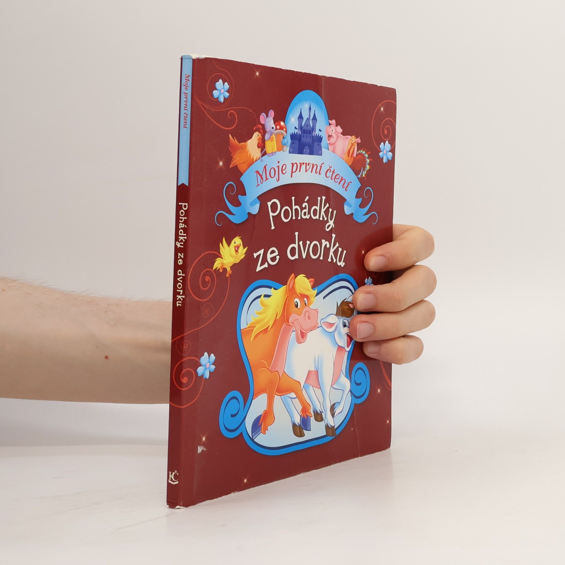 Kolektiv autorů Moje první čtení. Pohádky ze dvorku