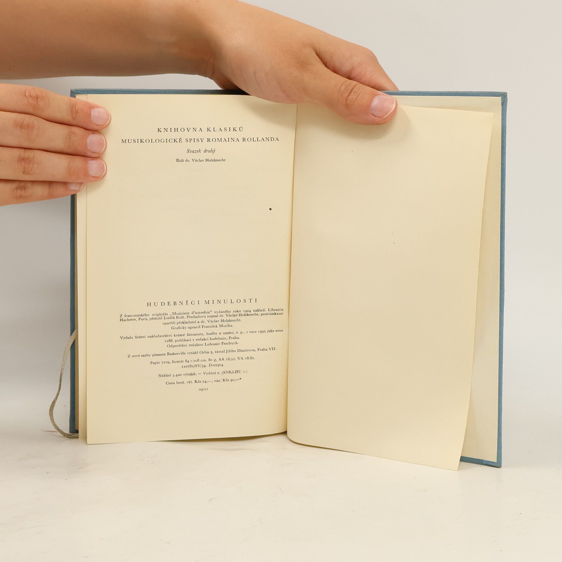 Romain Rolland Hudebníci minulosti