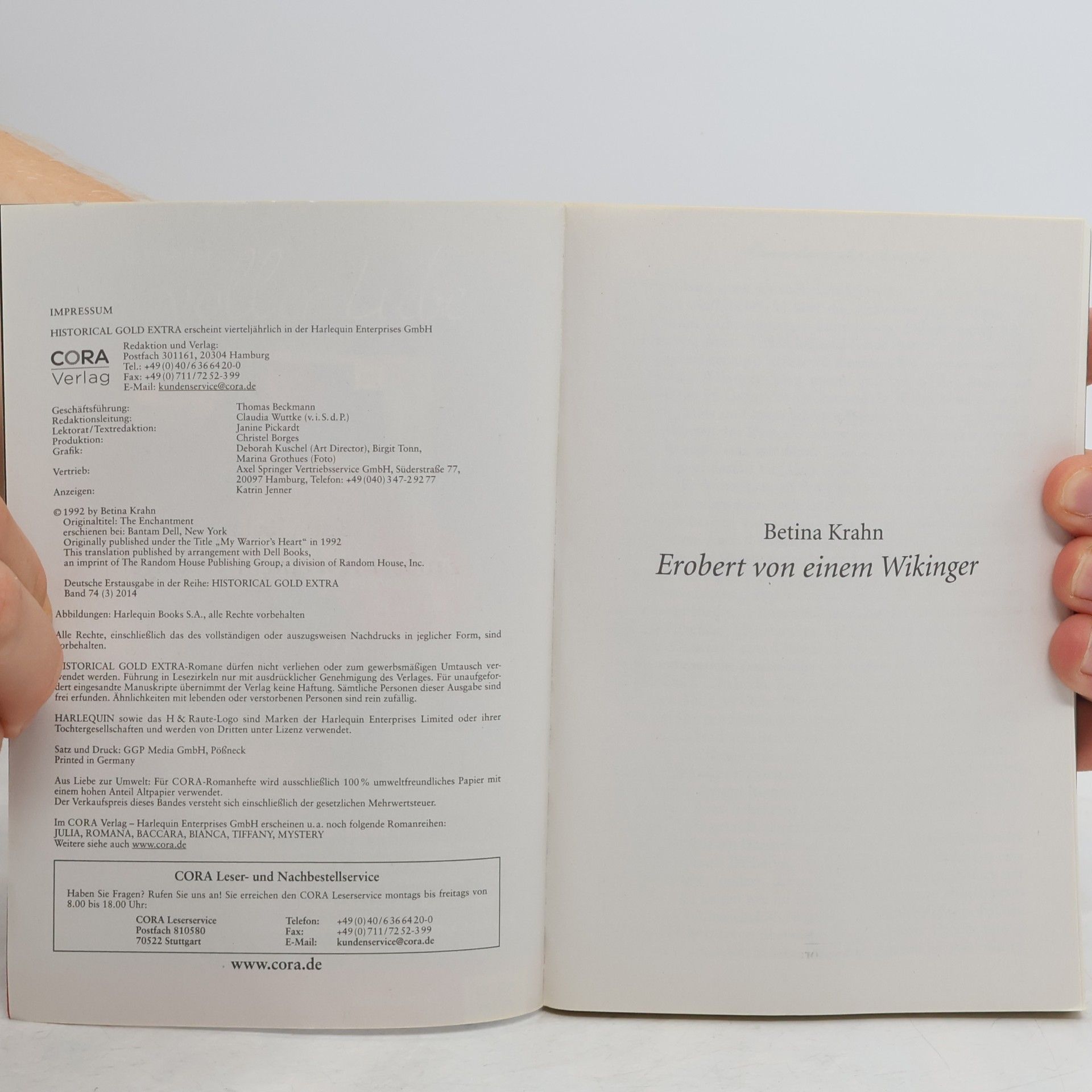 Betina Krahn Erobert von einem Wikinger