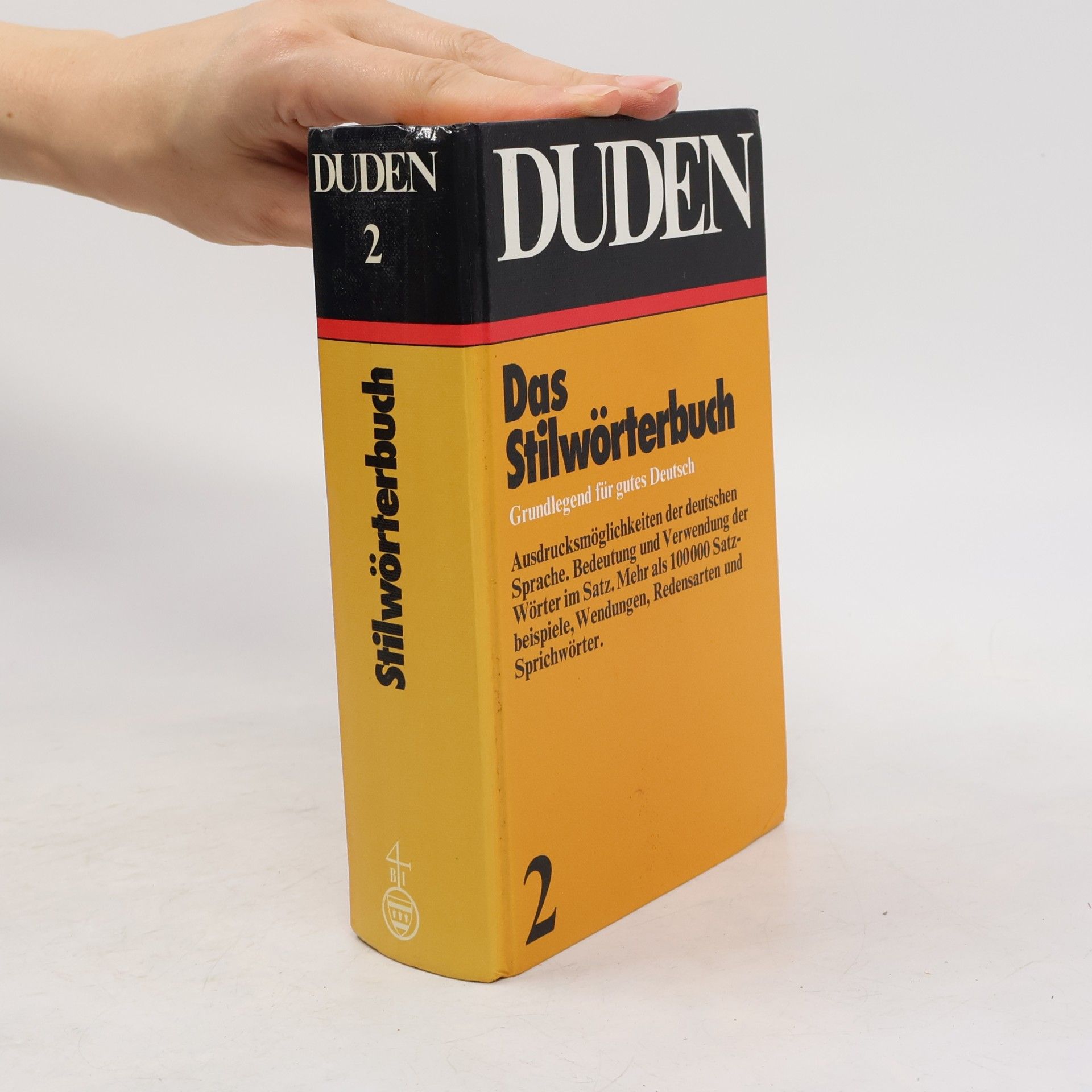 Günther Drosdowski Duden 2. Das Stilwörterbuch