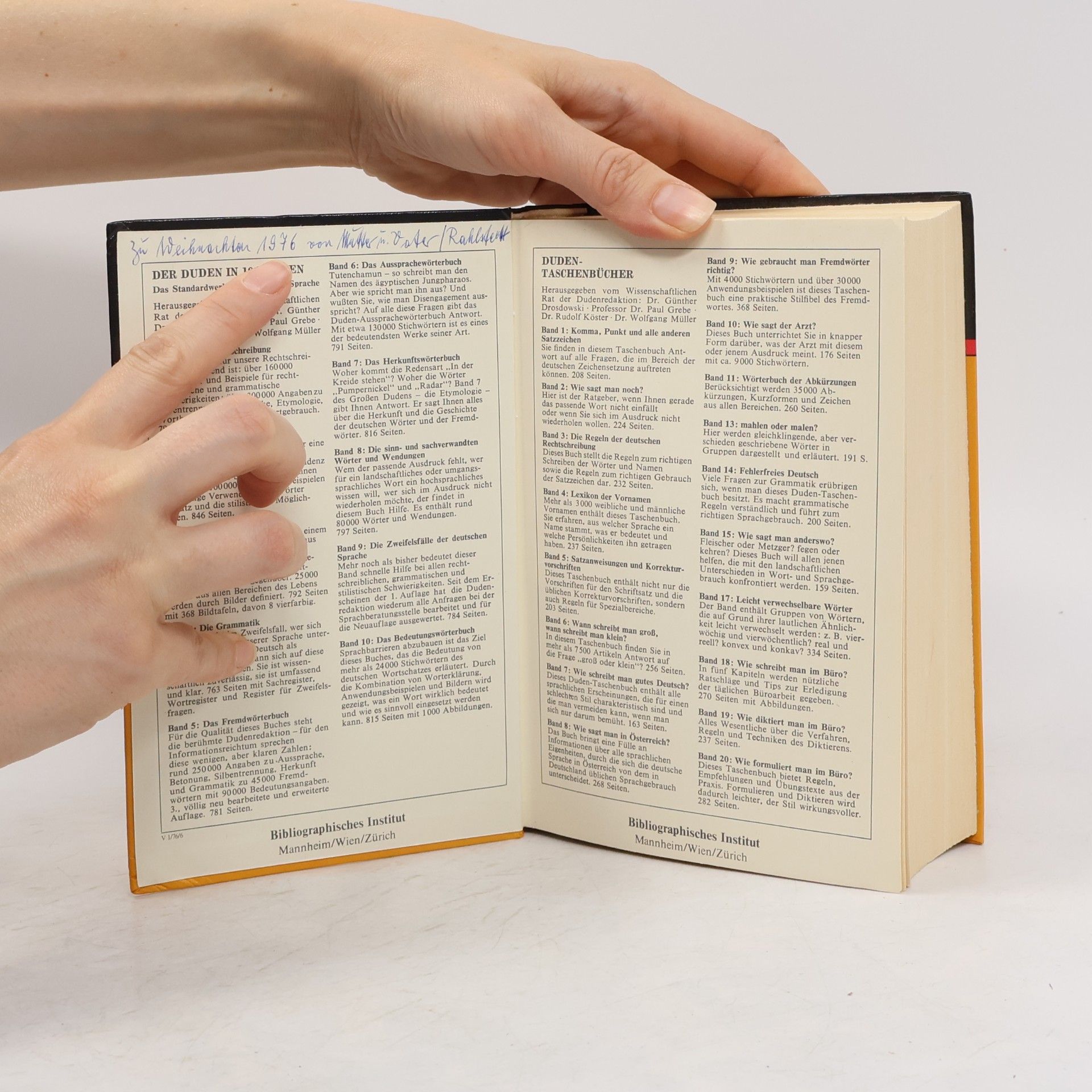 Günther Drosdowski Duden 2. Das Stilwörterbuch
