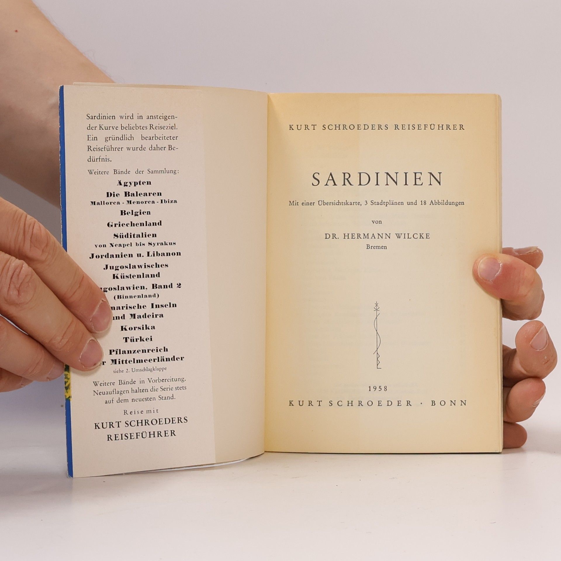 Hermann Wilcke Sardinien