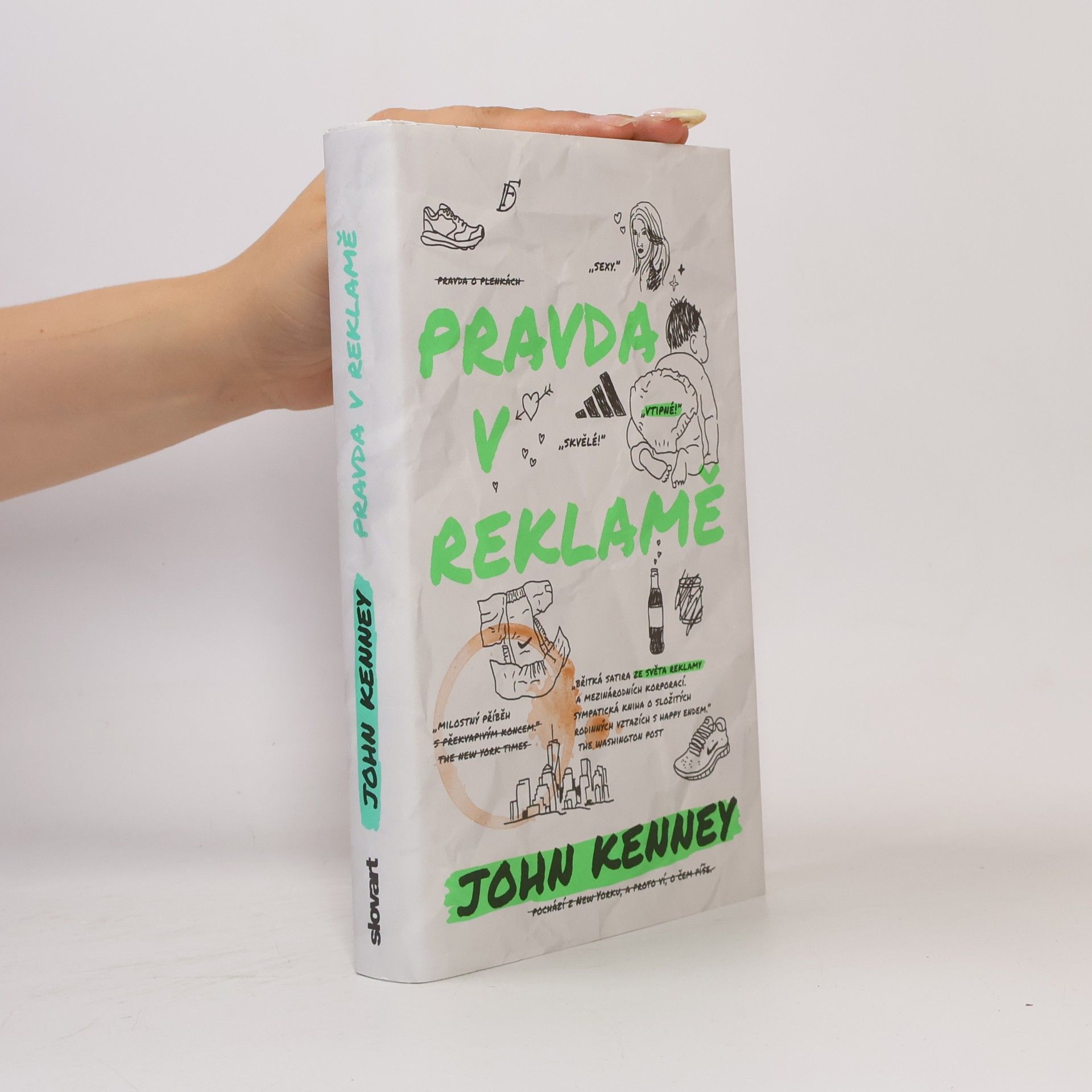 John Kenney Pravda v reklamě