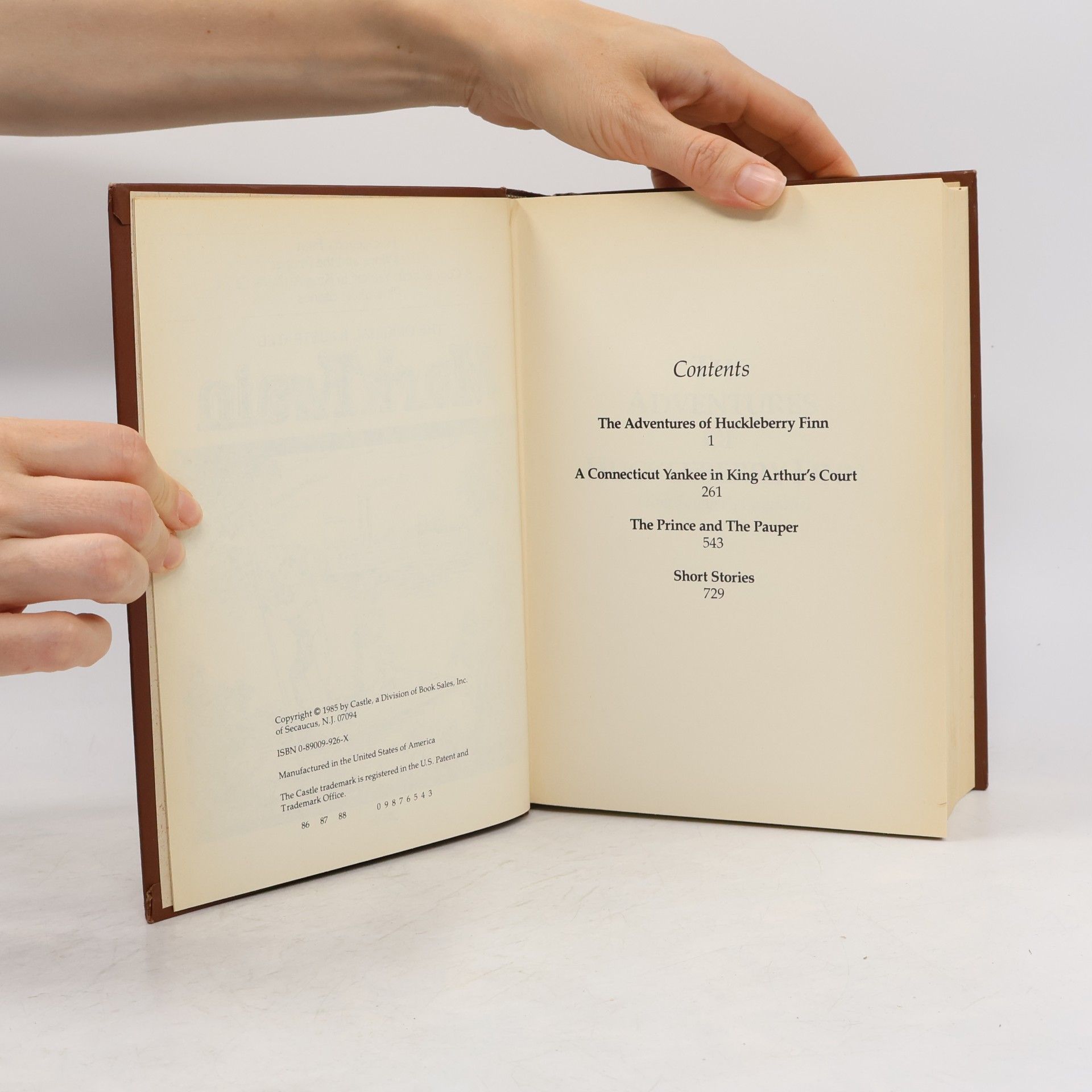 Mark Twain Original Illustrated Mark Twain