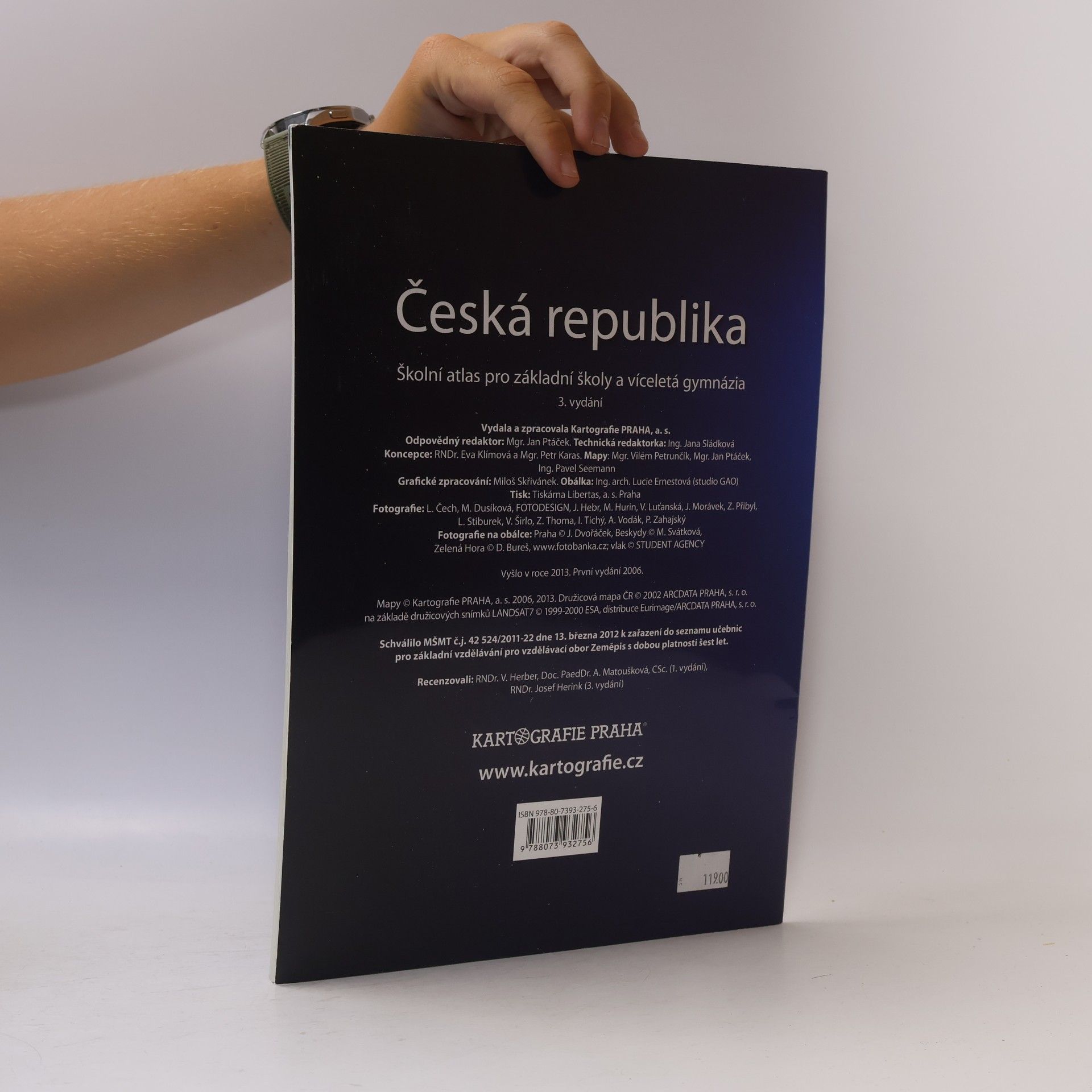 Kolektiv autorů Česká republika školní atlas pro základní školy a víceletá gymnázia