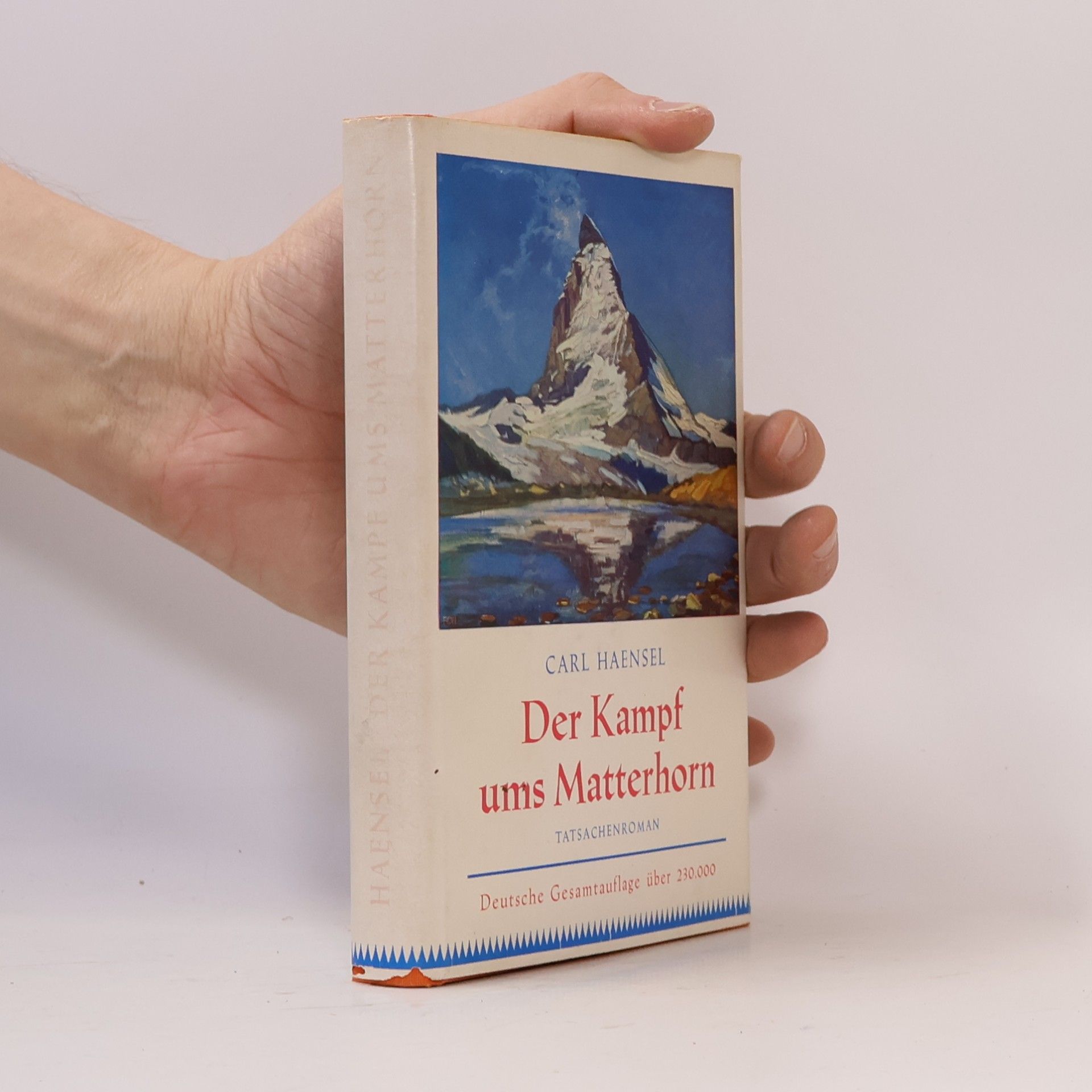 Carl Haensel Der Kampf ums Matterhorn