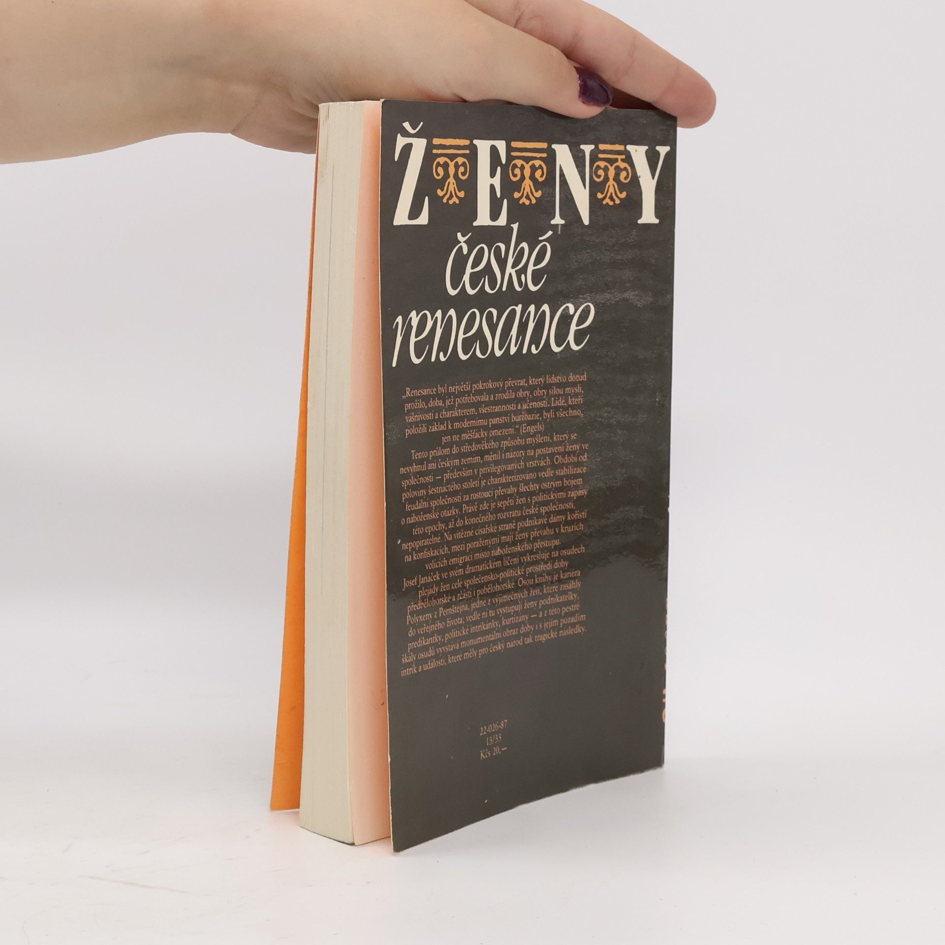 Josef Janáček Ženy české renesance