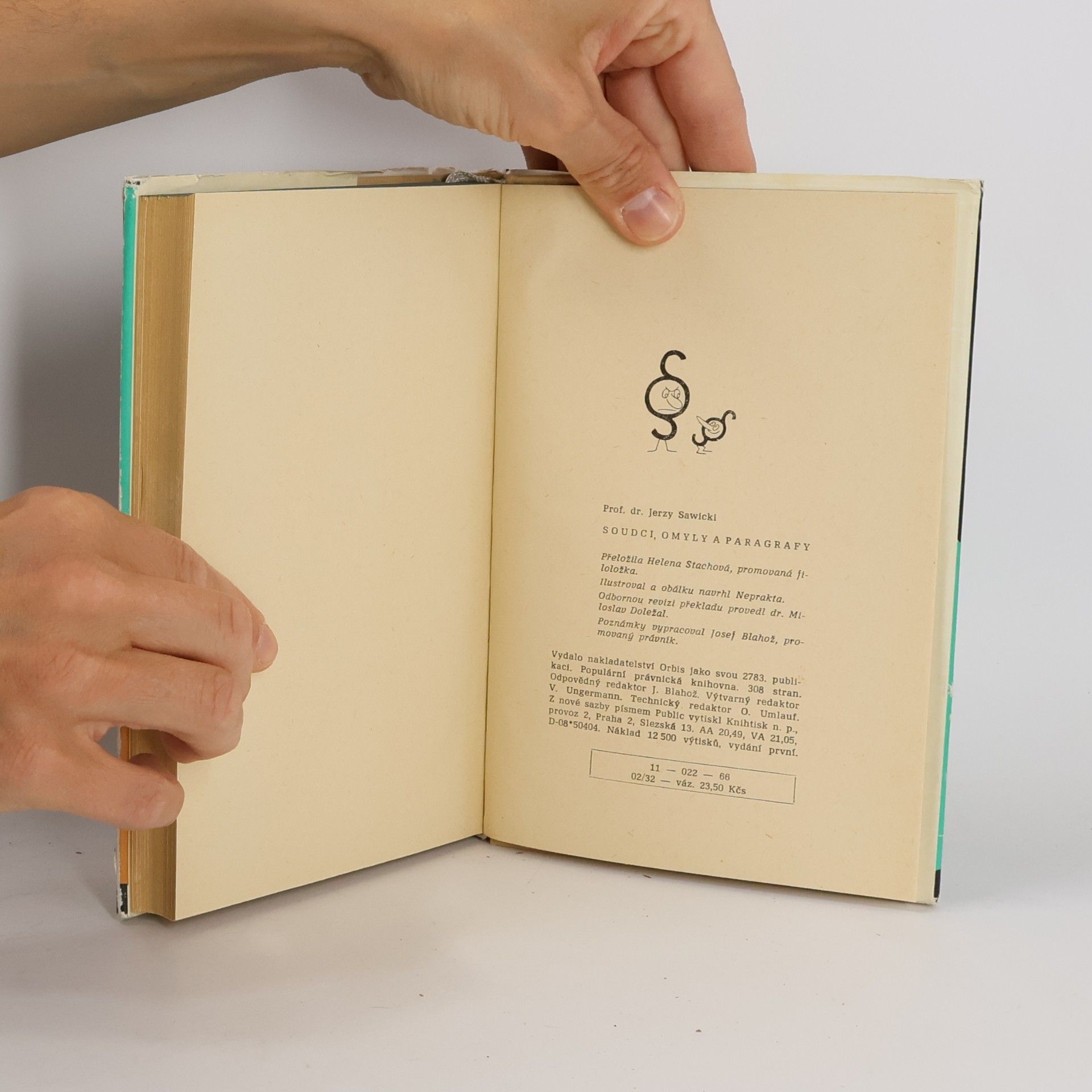 Jerzy Sawicki Soudci, omyly a paragrafy