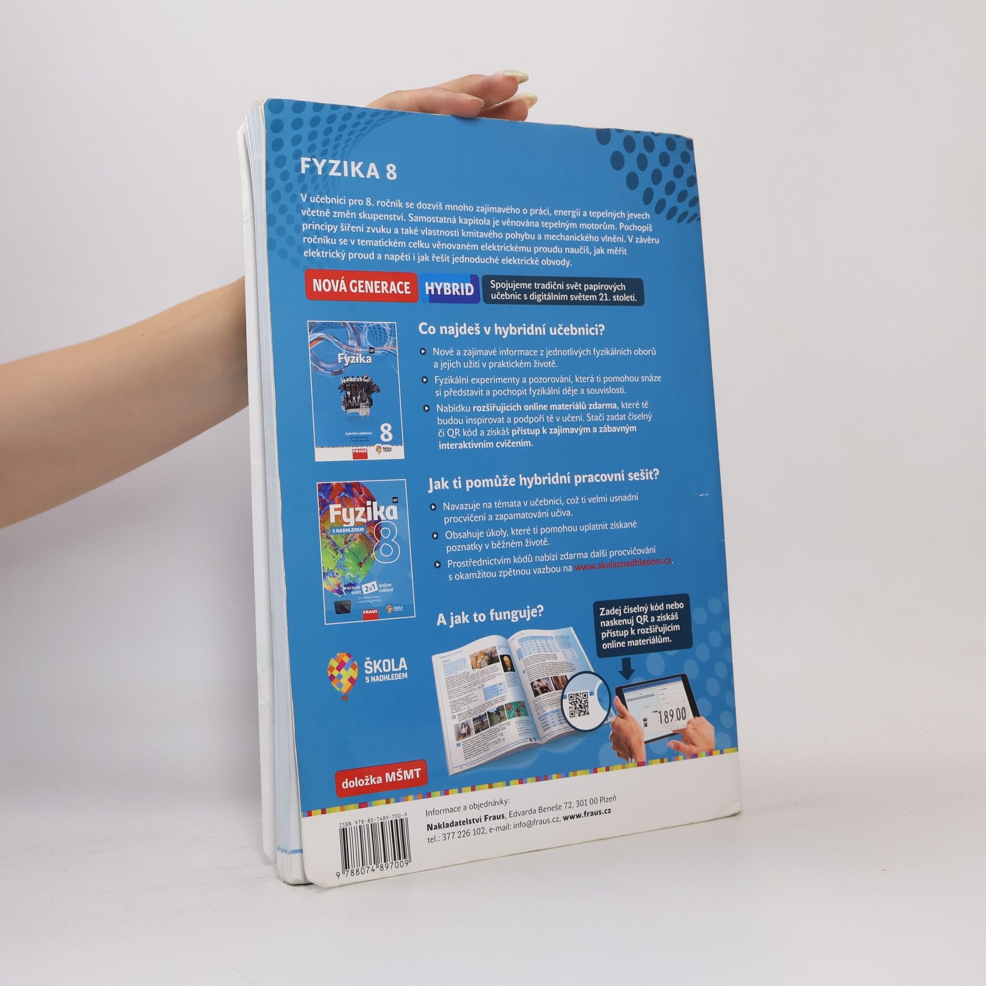 Autorenkollektiv Fyzika 8. Hybridní učebnice