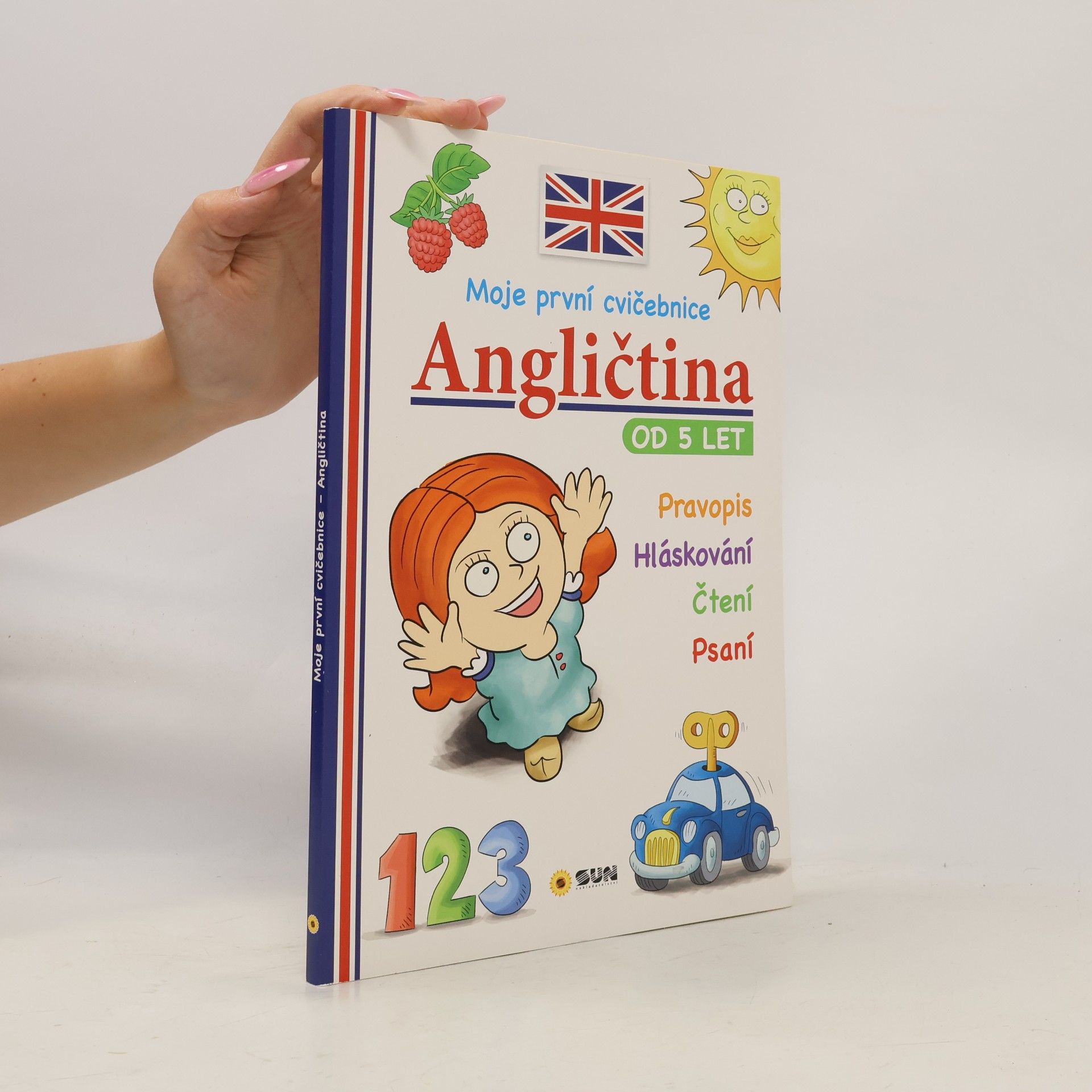 Angličtina : moje první cvičebnice : od 5 let : pravopis, hláskování, čtení, psaní