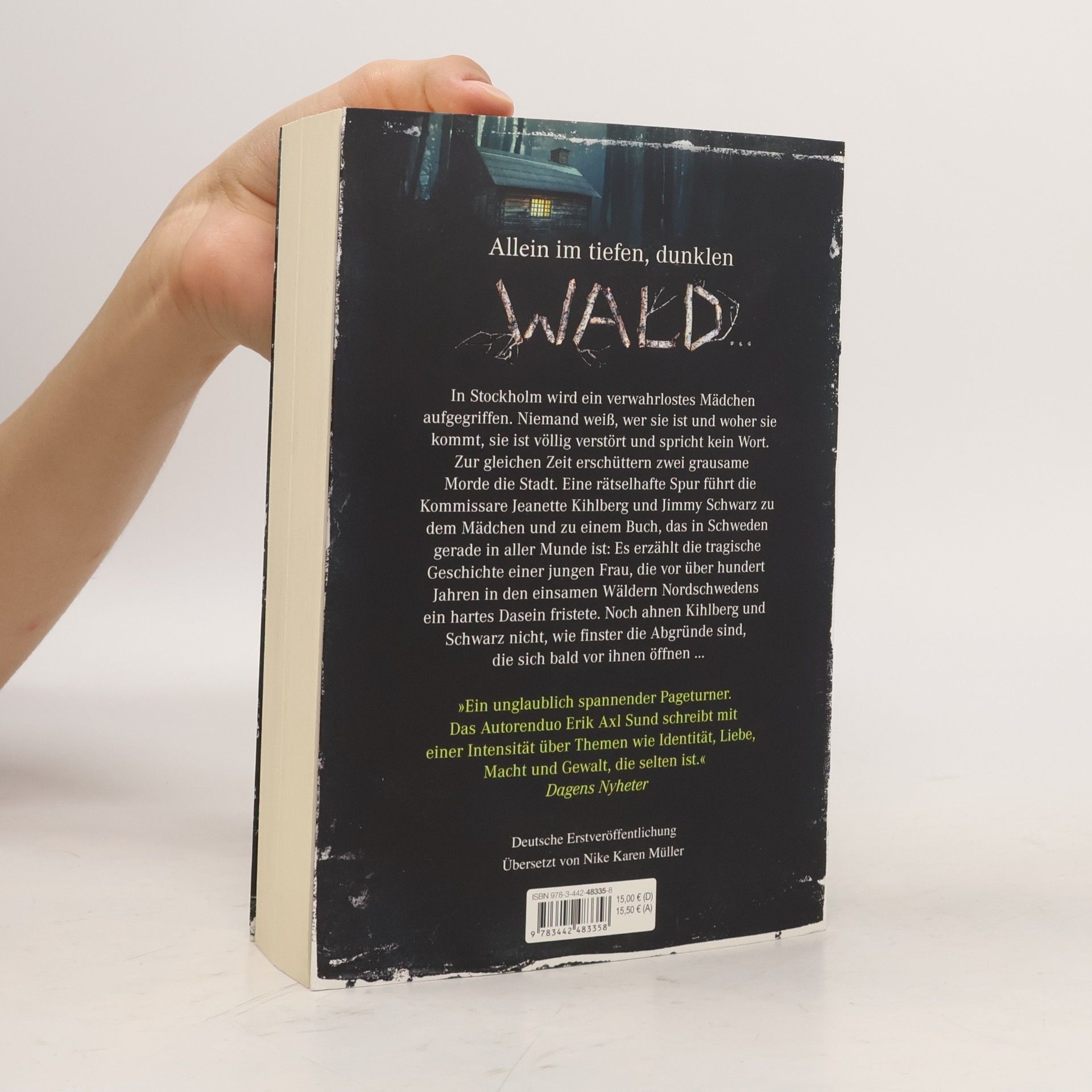 Erik Axl Sund Wald Grab