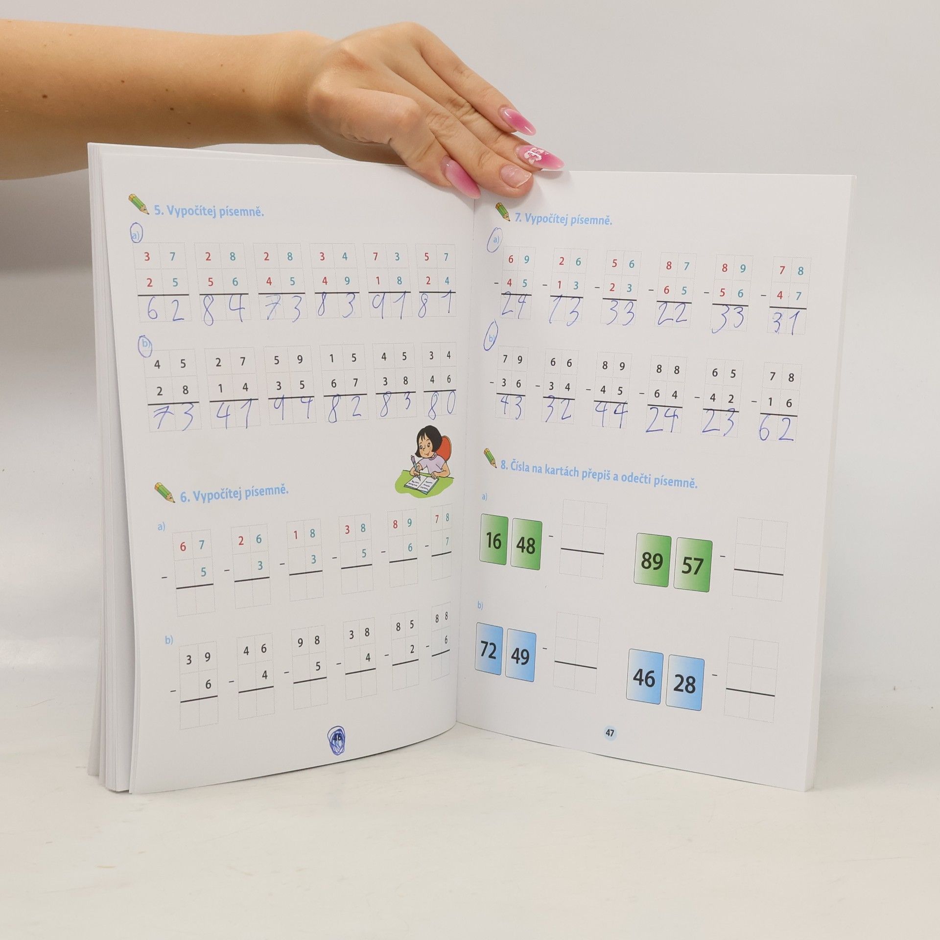 Simona Špačková Matematika v malíčku pro 2. třídu