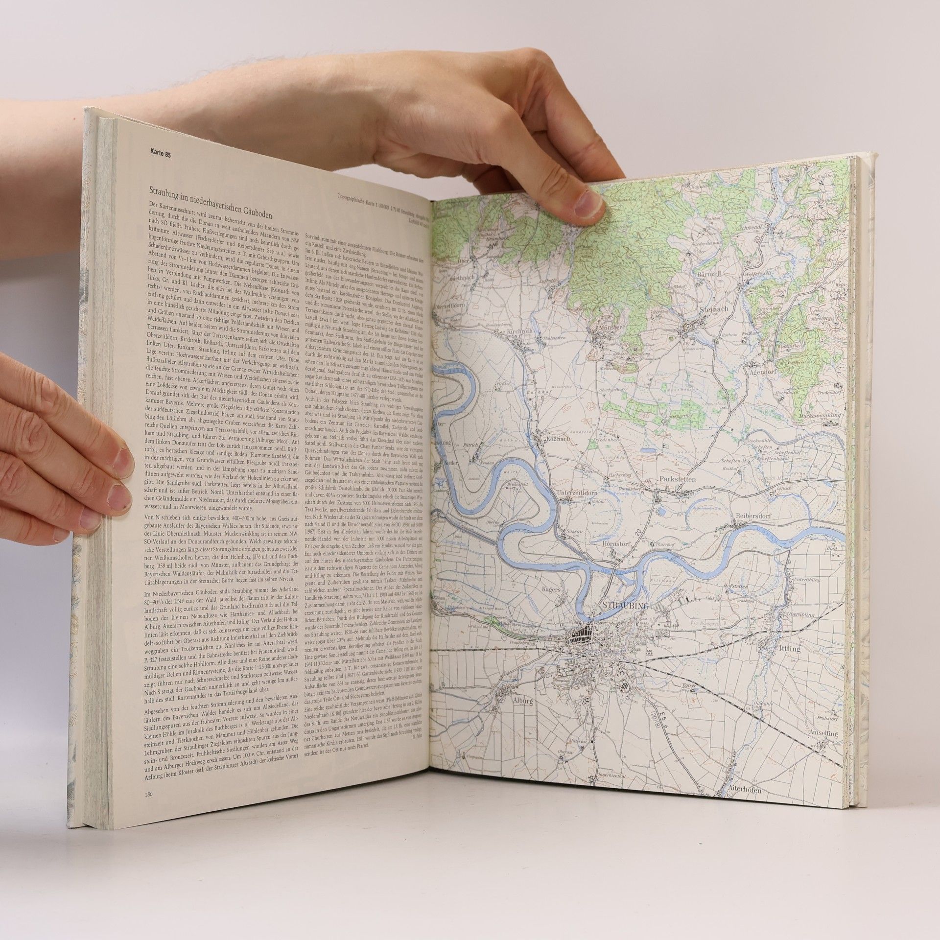 Hans Fehn Topographischer Atlas Bayern