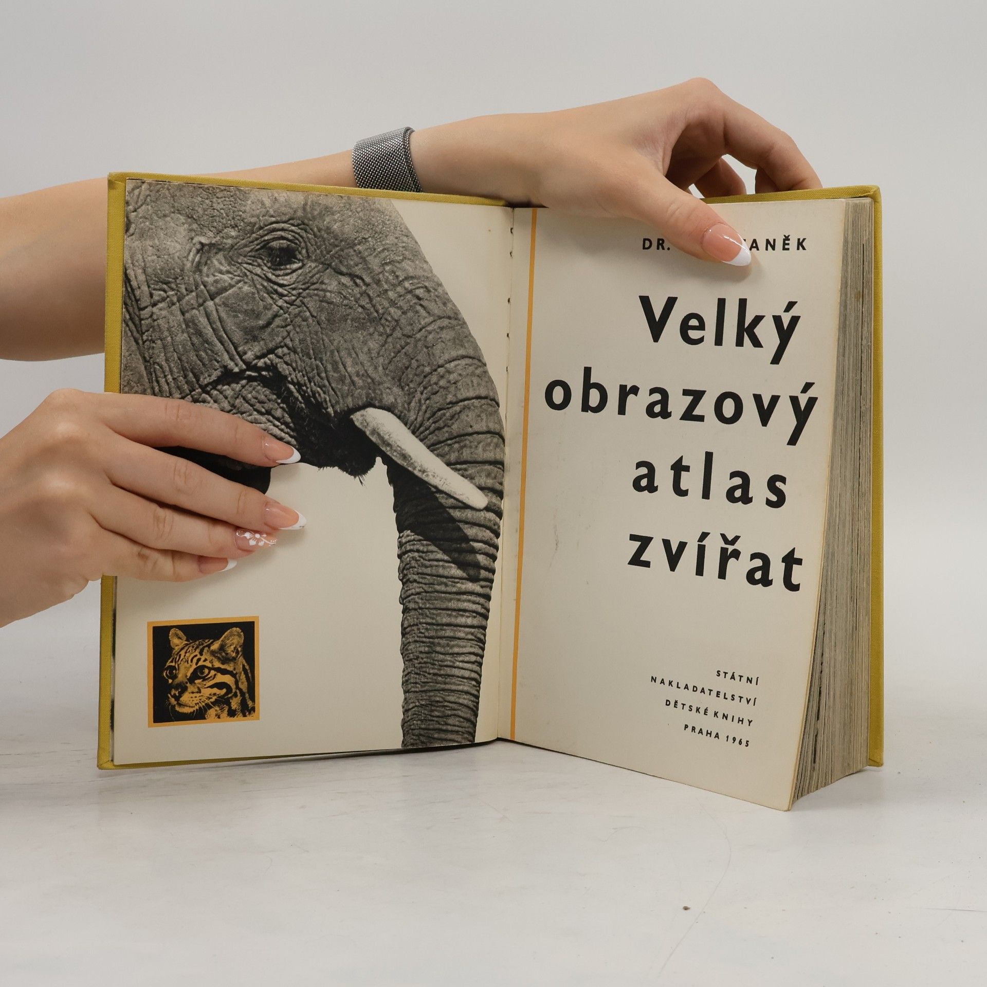 Václav Jan Staněk Velký obrazový atlas zvířat