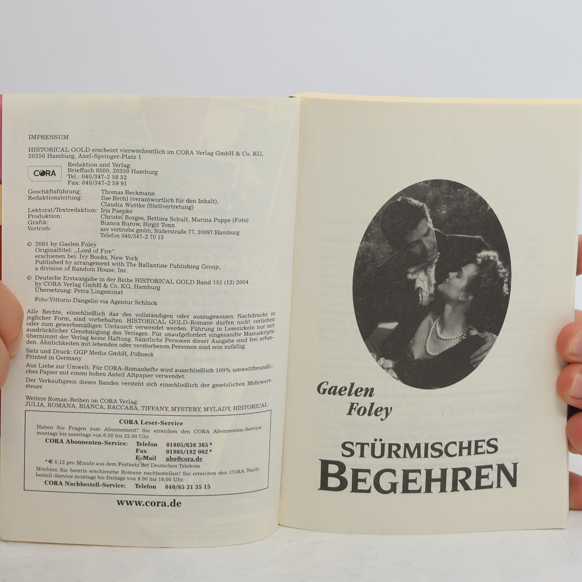 Gaelen Foley Historical Gold 151: Stürmisches Begehren