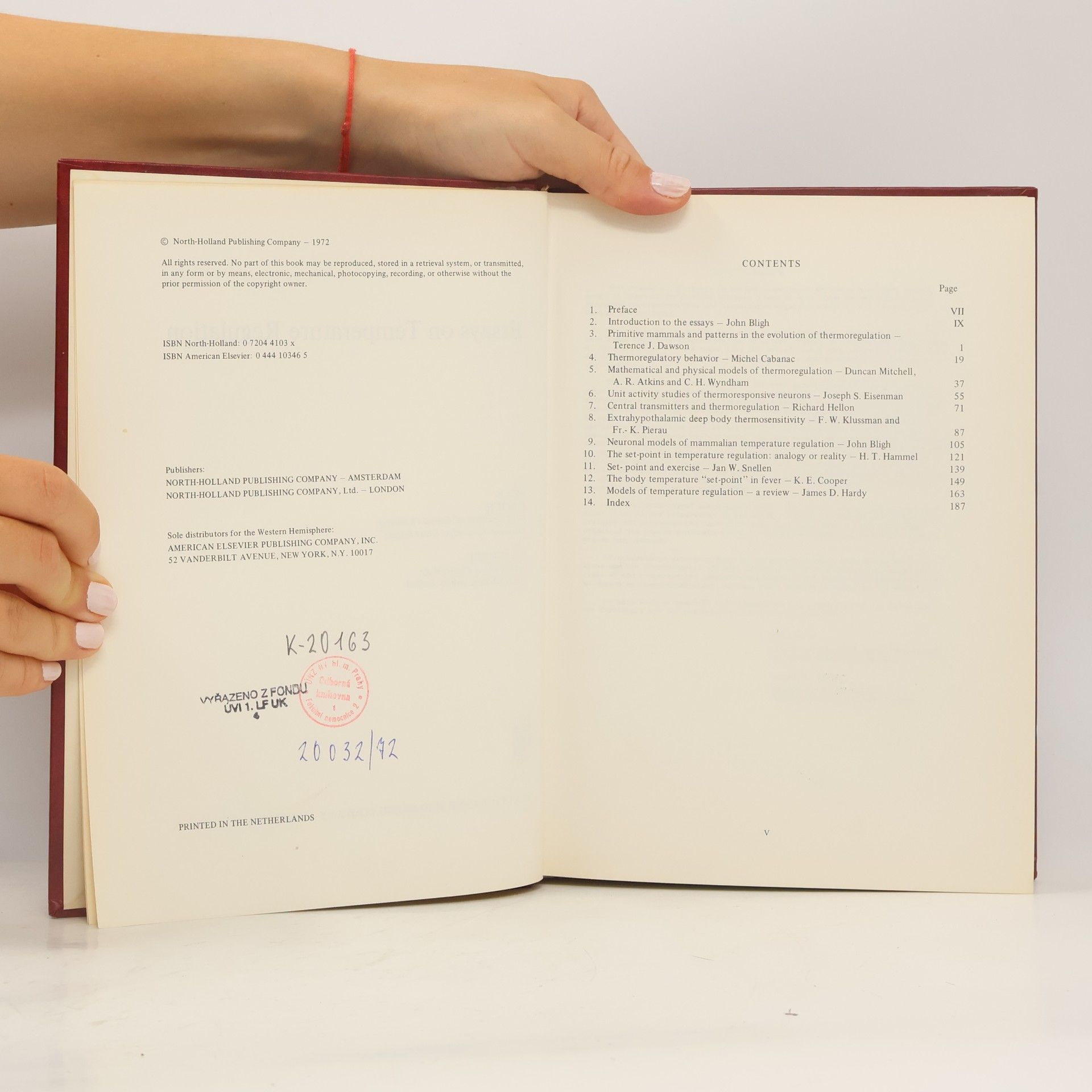 Roland Moore Essays on Temperature Regulation