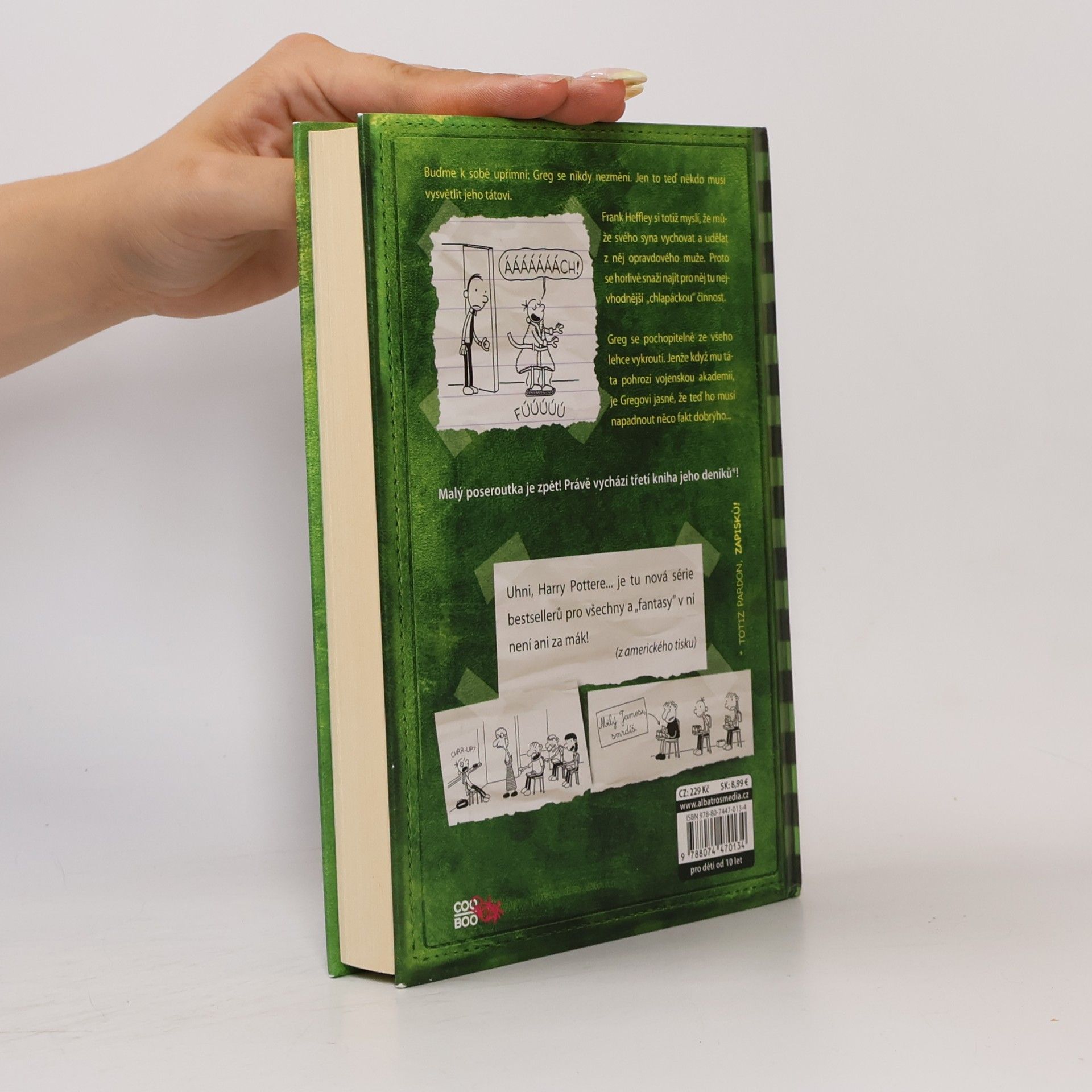 Jeff Kinney Deník malého poseroutky 3. Poslední kapka