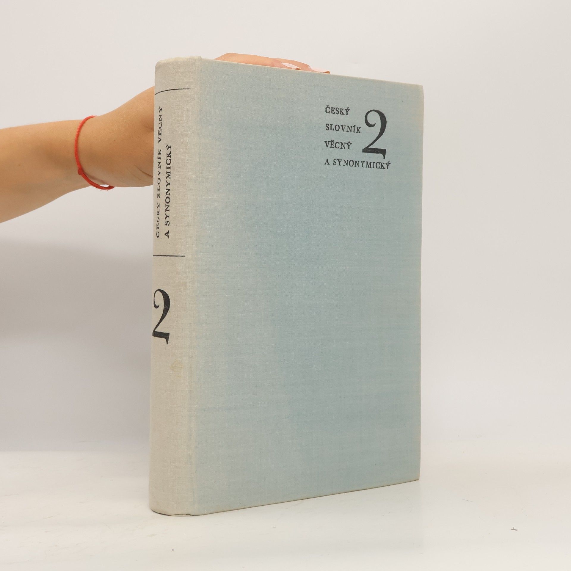 Collectif d'auteurs Český slovník věcný a synonymický 2