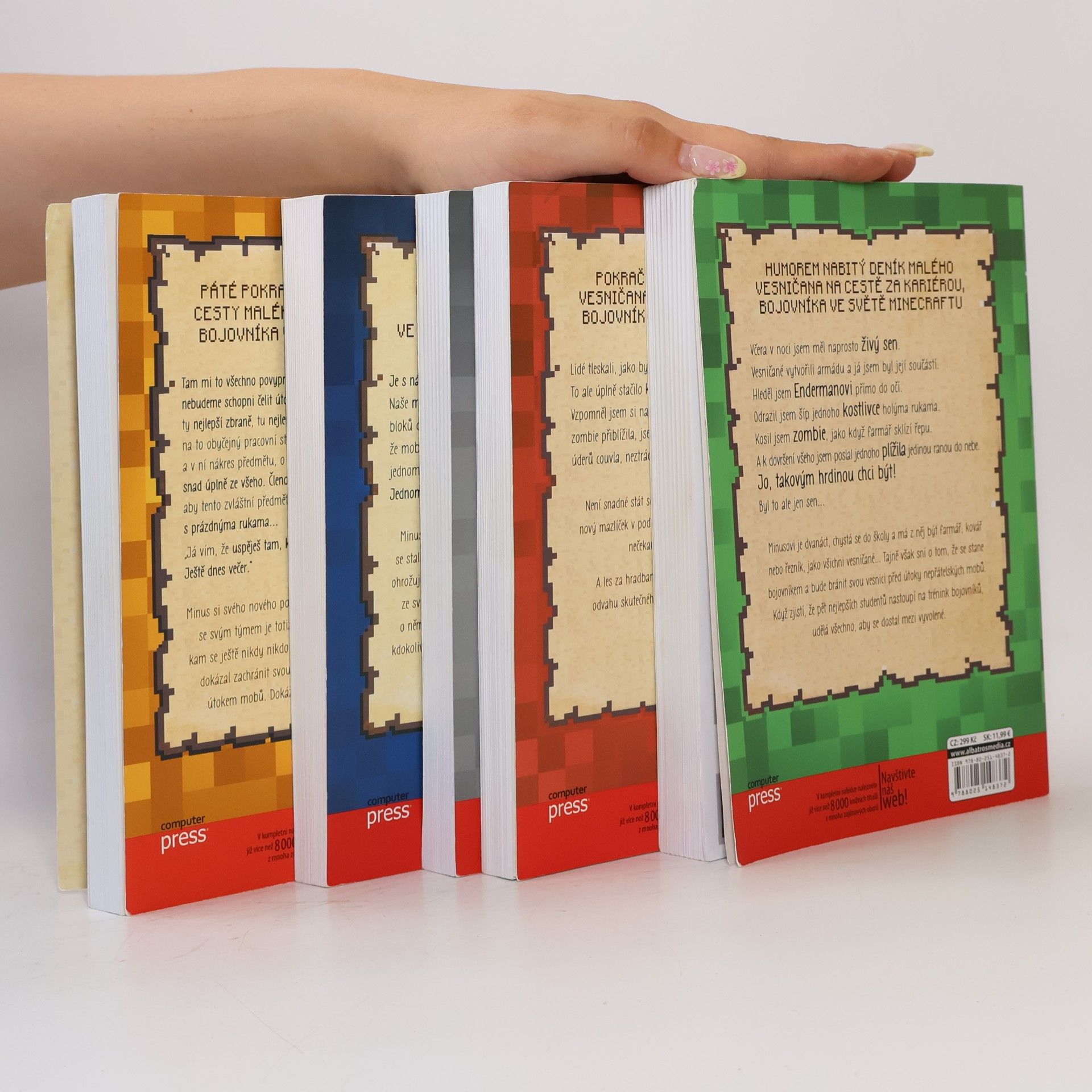 Barbora Antonová Deník malého Minecrafťáka. Box 1-5
