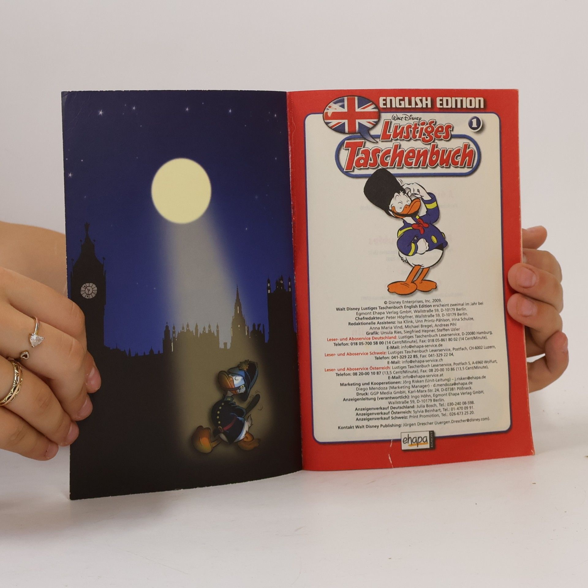 Walt Disney Lustiges Taschenbuch. English Edition 1