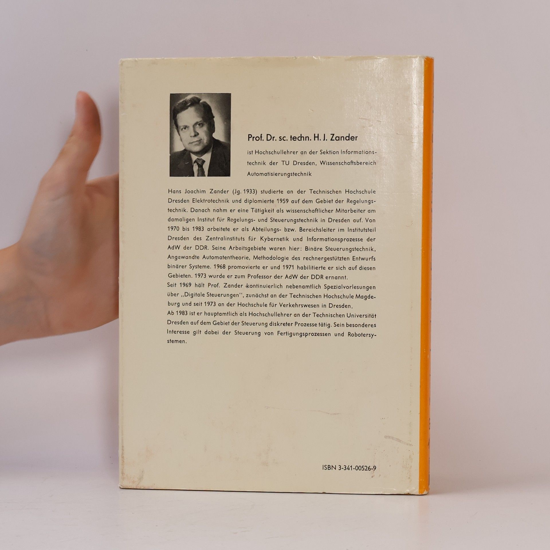 Hans Joachim Zander Logischer Entwurf binärer Systeme