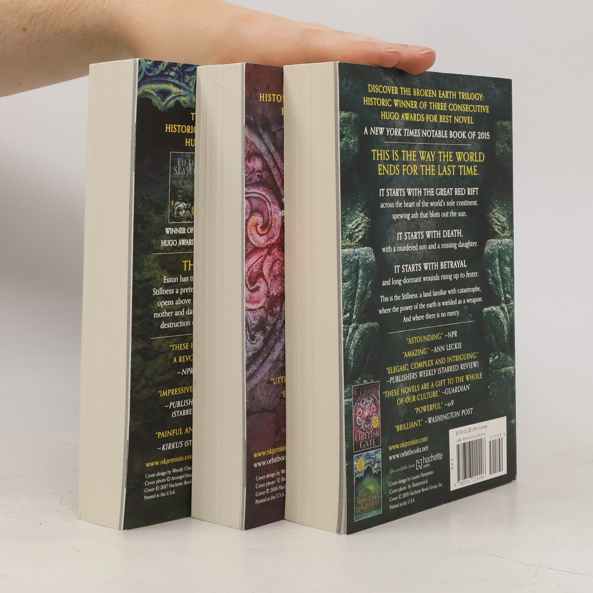 N. K. Jemisin The Broken Earth Trilogy