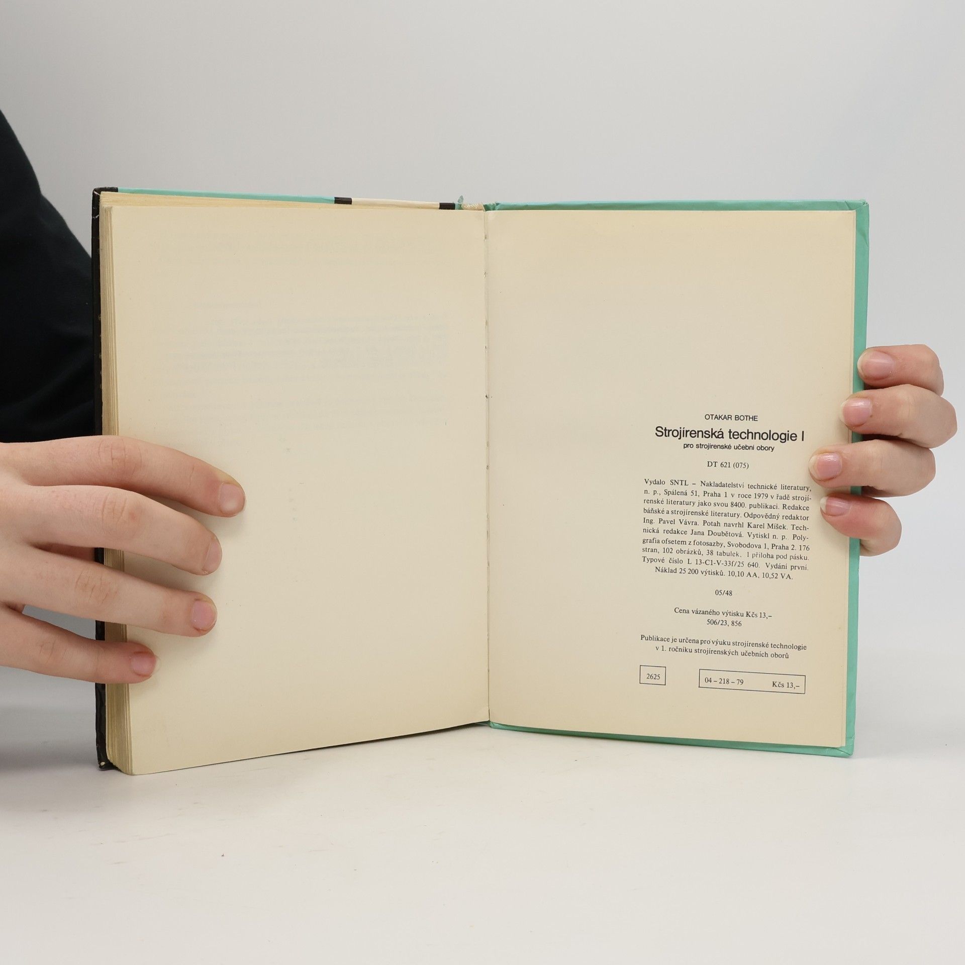 Otakar Bothe Strojírenská technologie I
