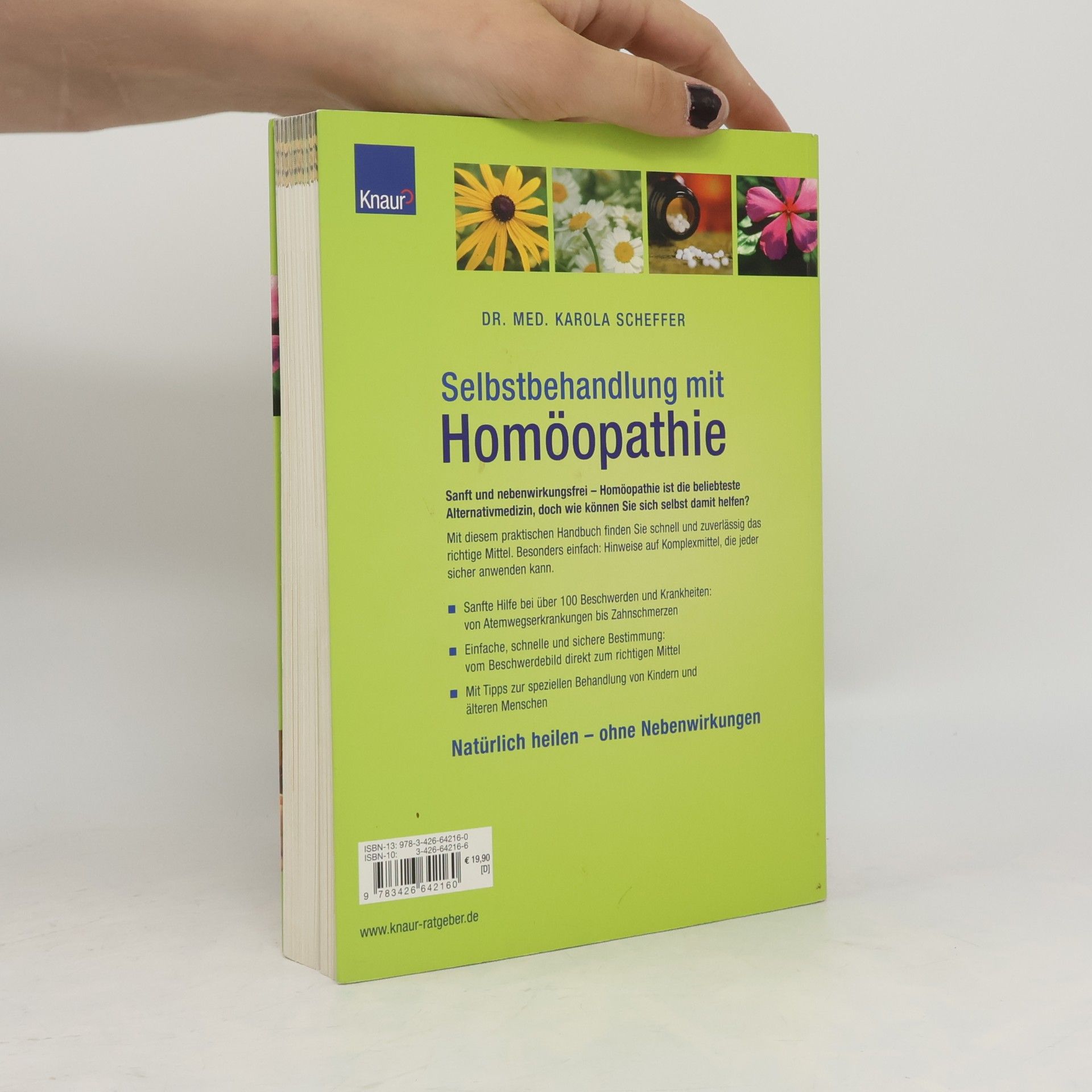 Karola Scheffer Selbstbehandlung mit Homöopathie