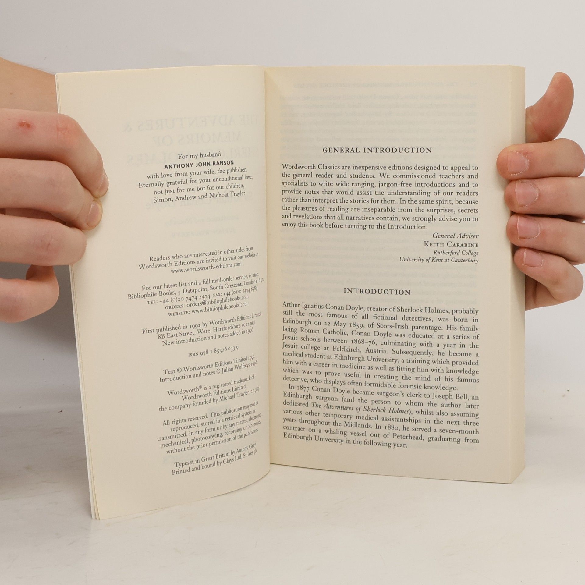 Arthur Conan Doyle The Adventures and Memoirs of Sherlock Holmes