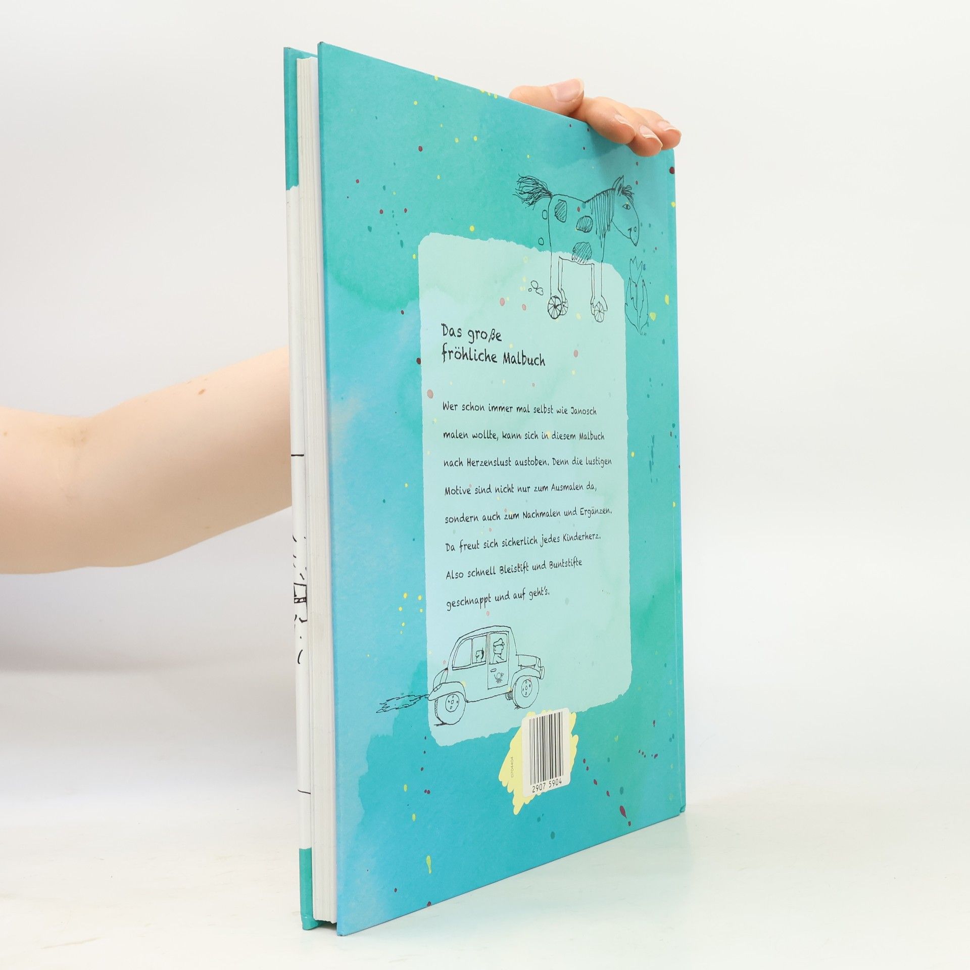 Janosch Das große fröhliche Malbuch