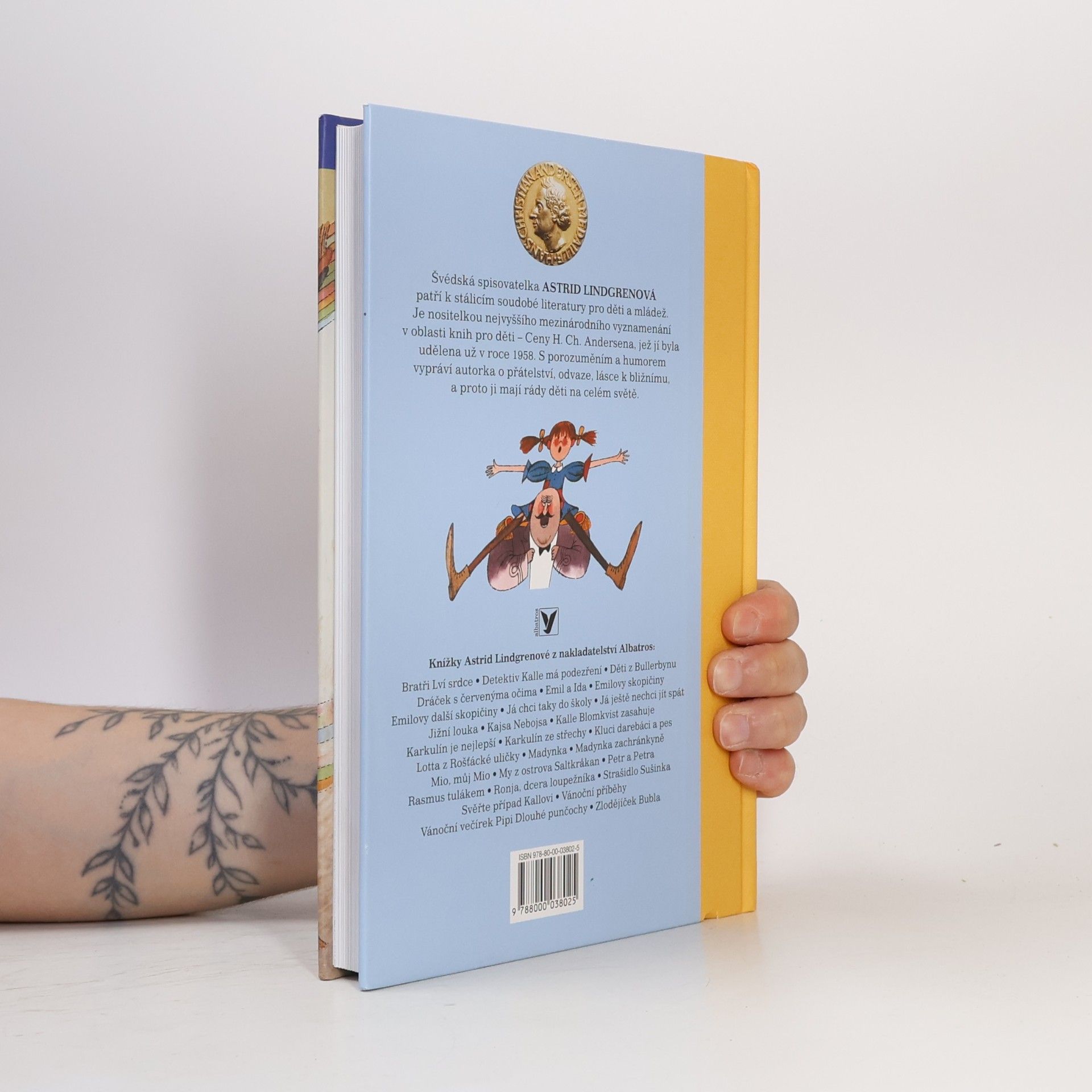 Astrid Lindgren Pipi Dlouhá punčocha