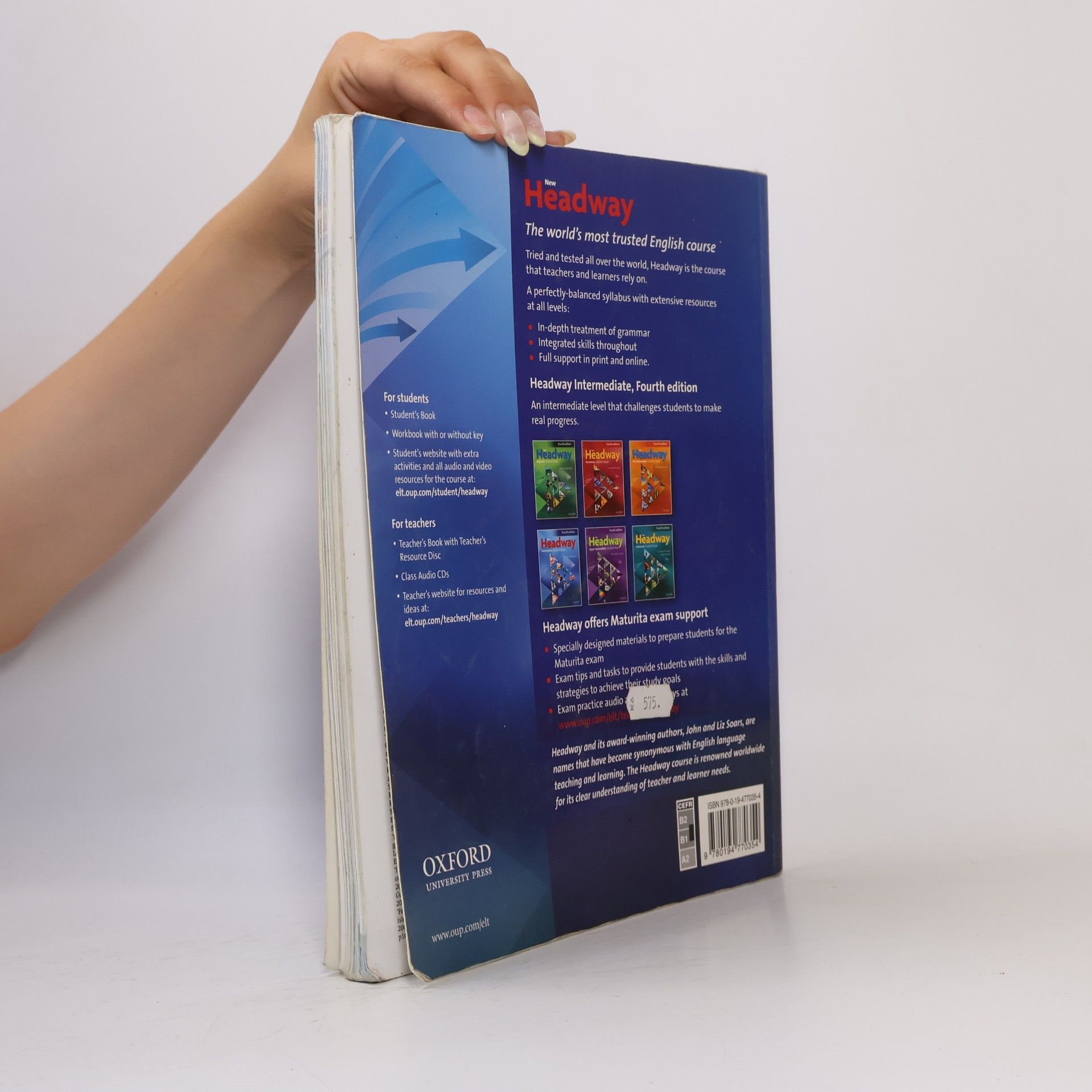Liz Soars New Headway. Intermediate Maturita Student's Book