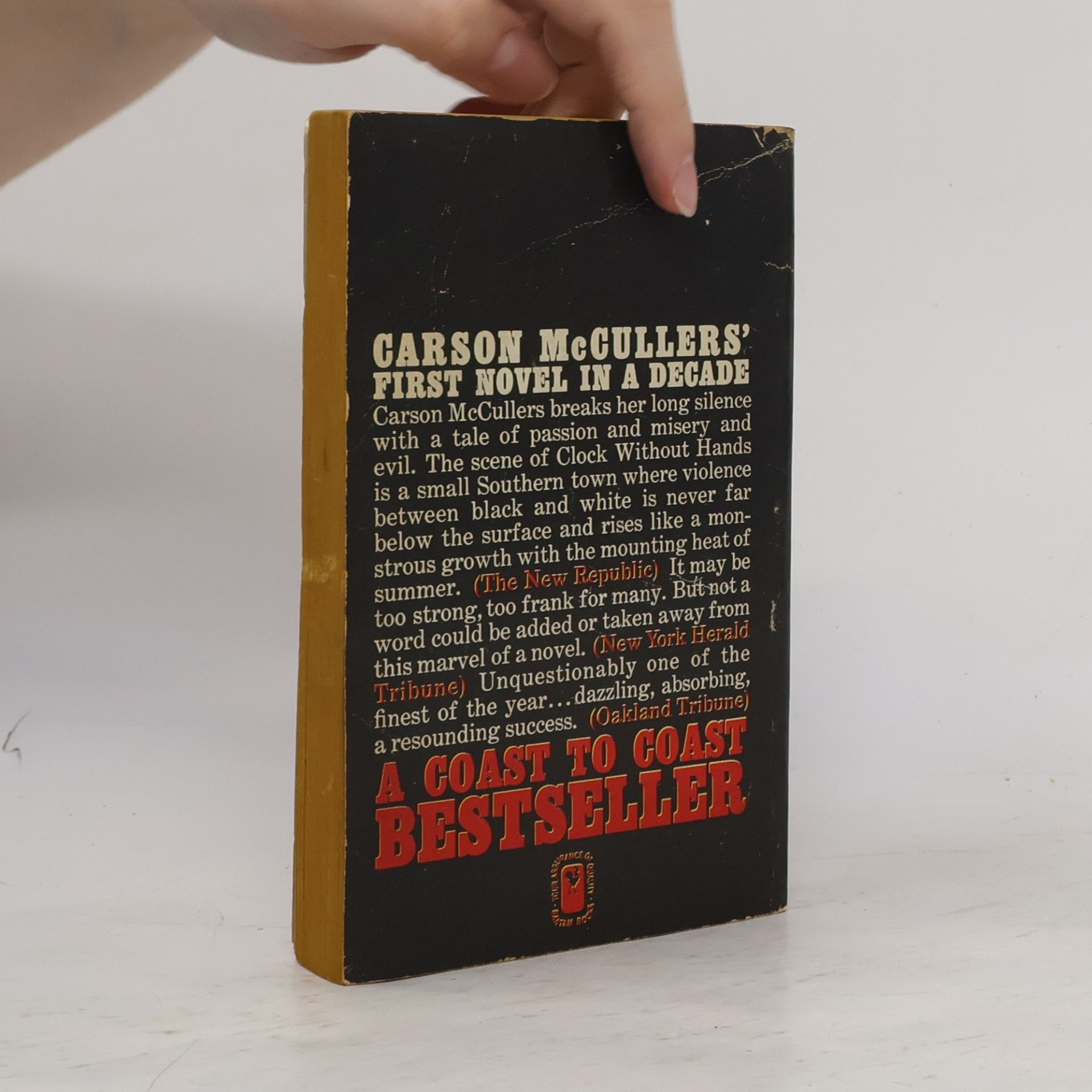 Carson McCullers Clock Without Hands