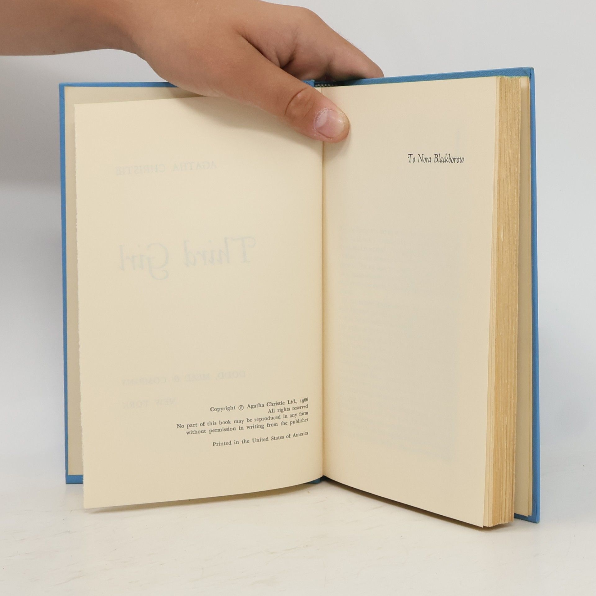 Agatha Christie Third girl