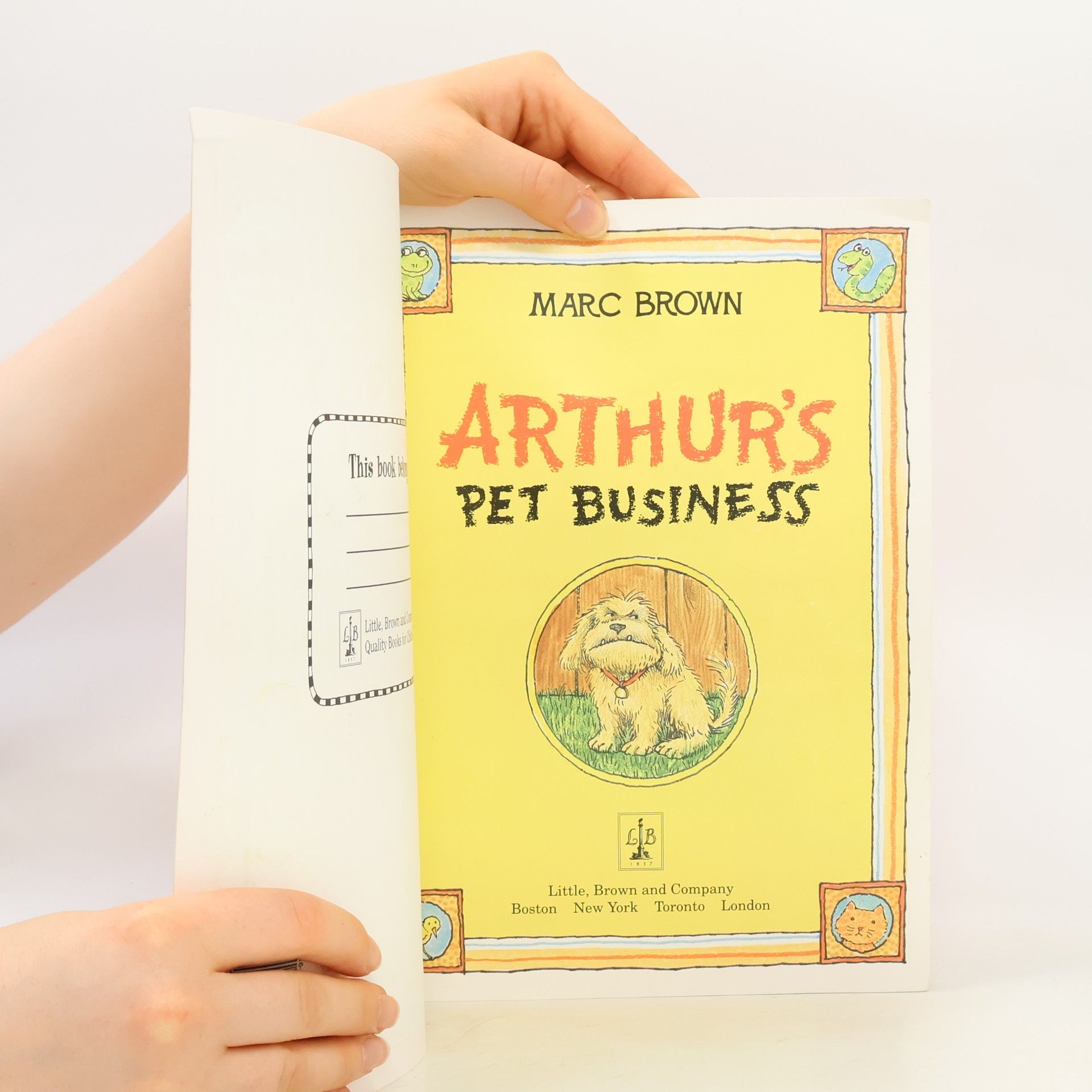 Marc Brown Arthur's Pet Business