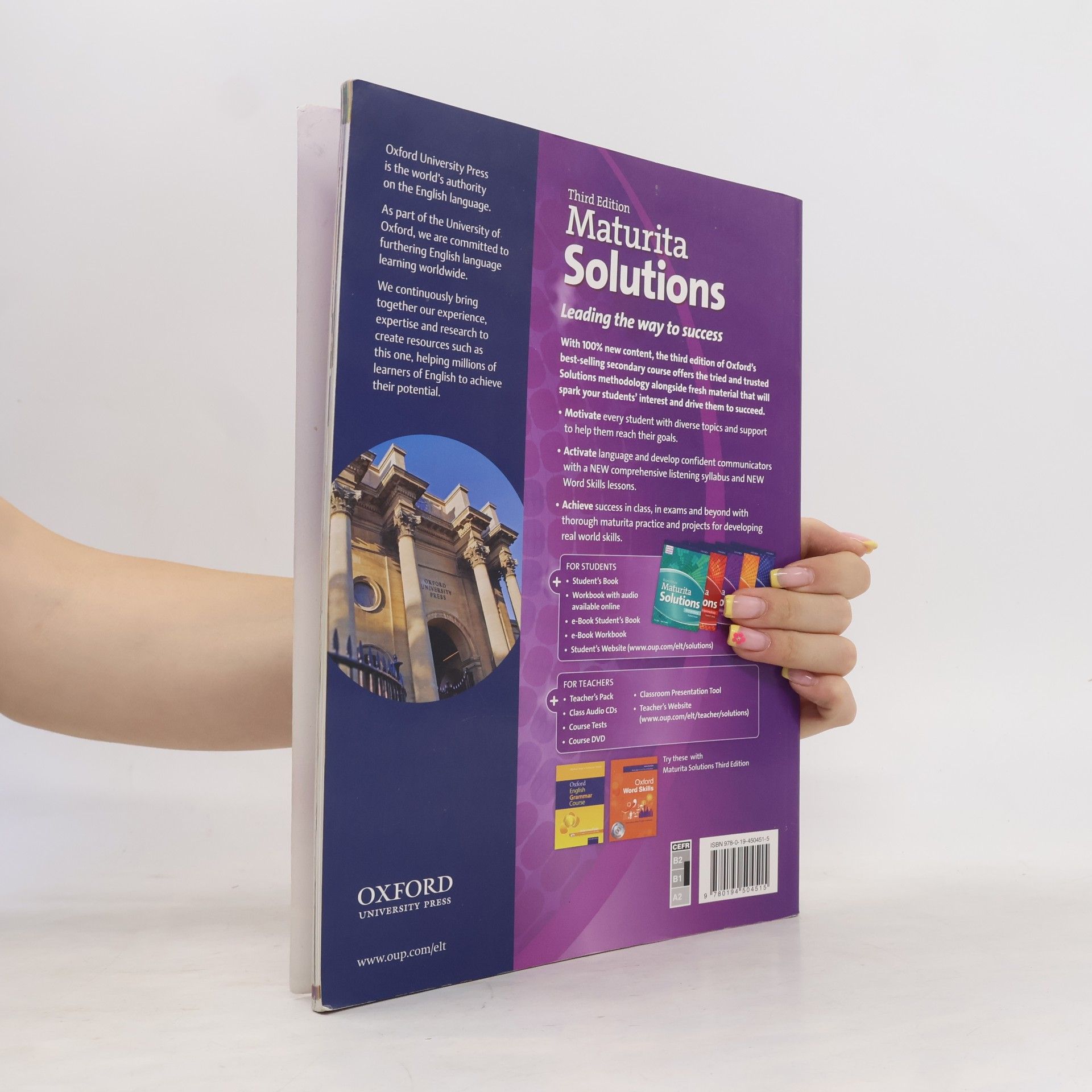 Paul A. Davies Maturita solutions : third edition. Intermediate. Student's book
