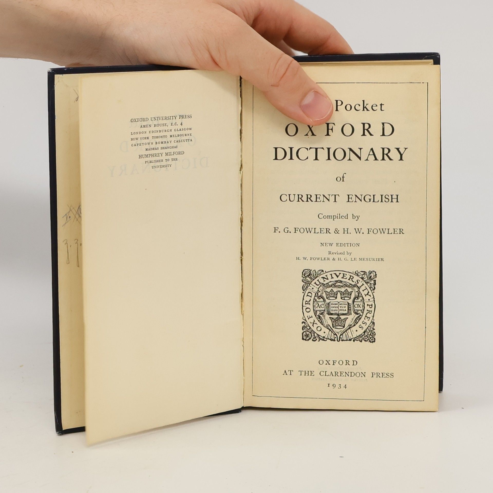 AA.VV. Pocket Oxford Dictionary