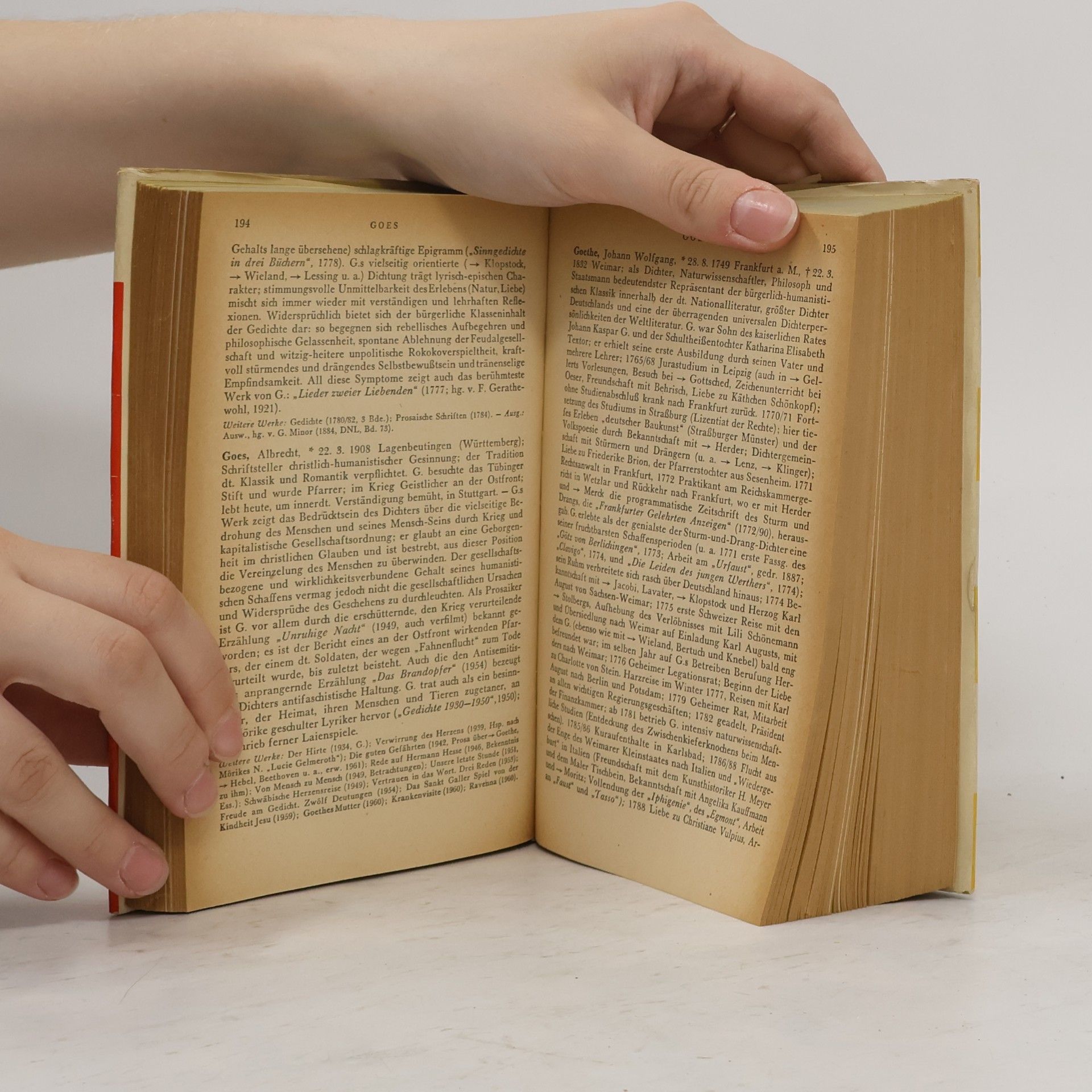Günter Albrecht Deutsches Schriftstellerlexikon