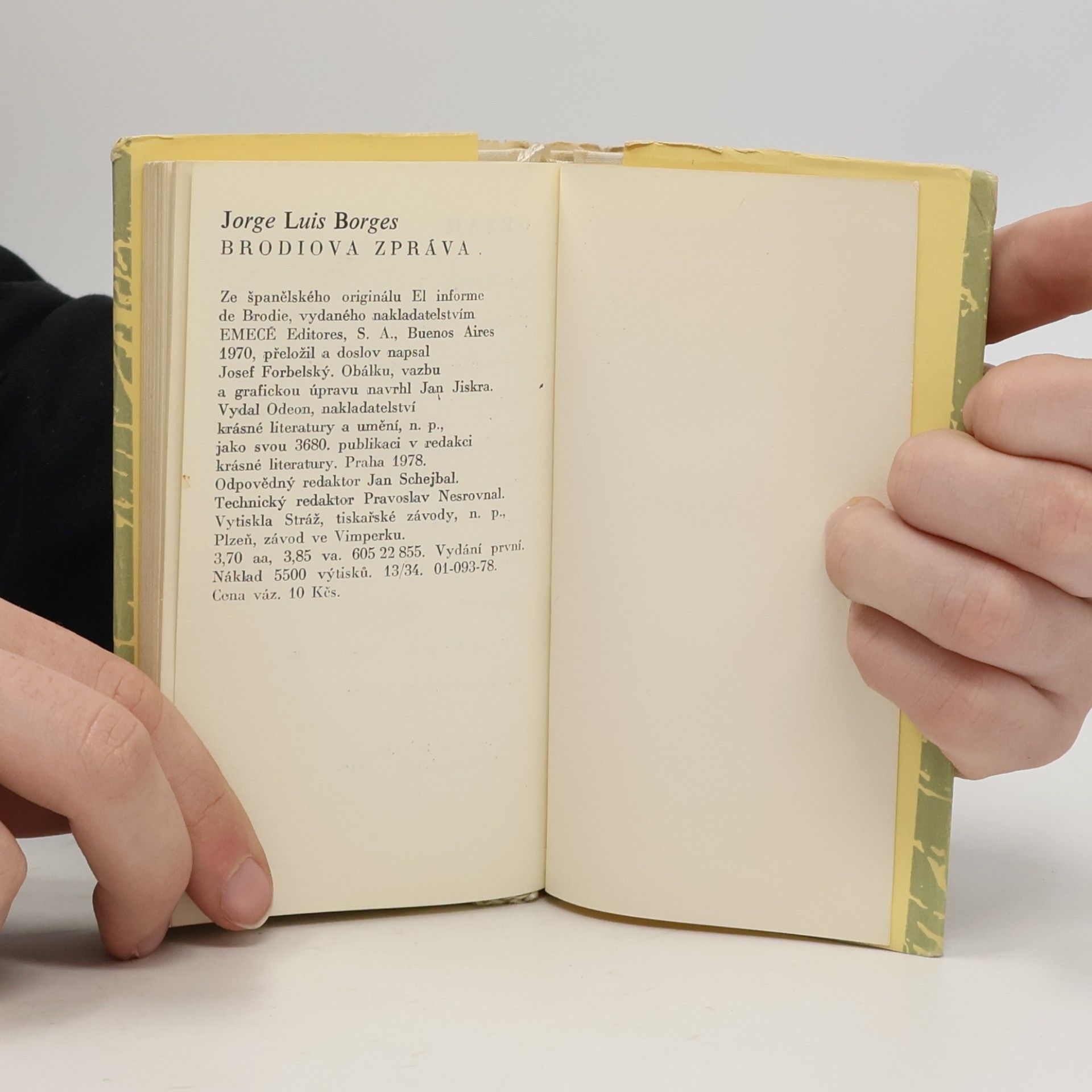 Jorge Luis Borges Brodiova zpráva
