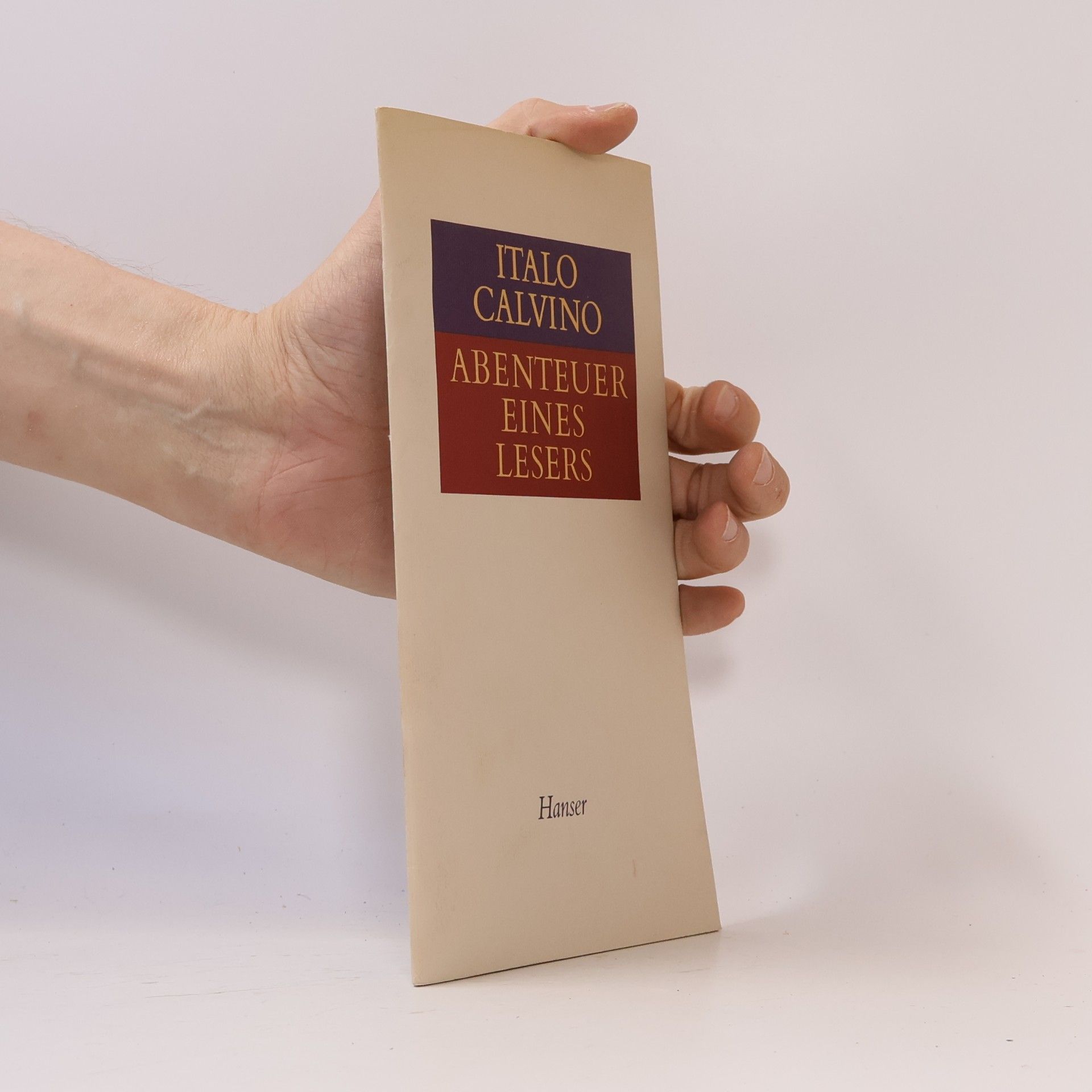 Italo Calvino Abenteuer eines Lesers