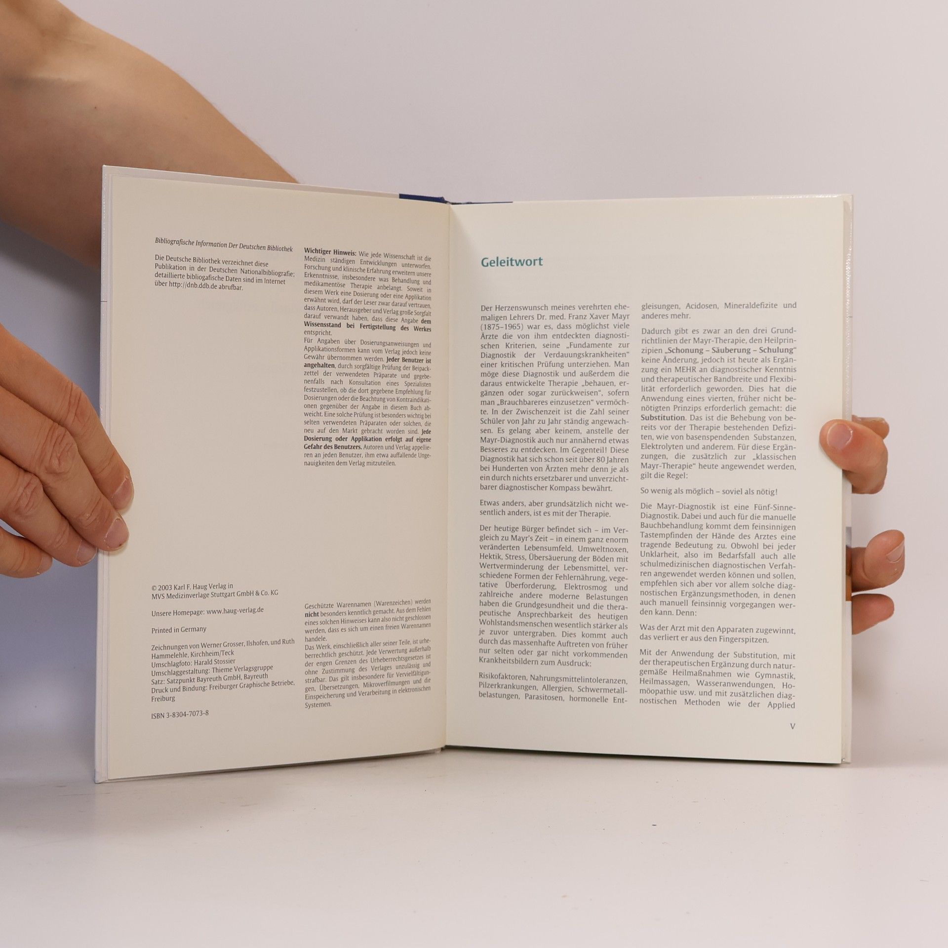 Harald Stossier Praxishandbuch der modernen Mayr-Medizin