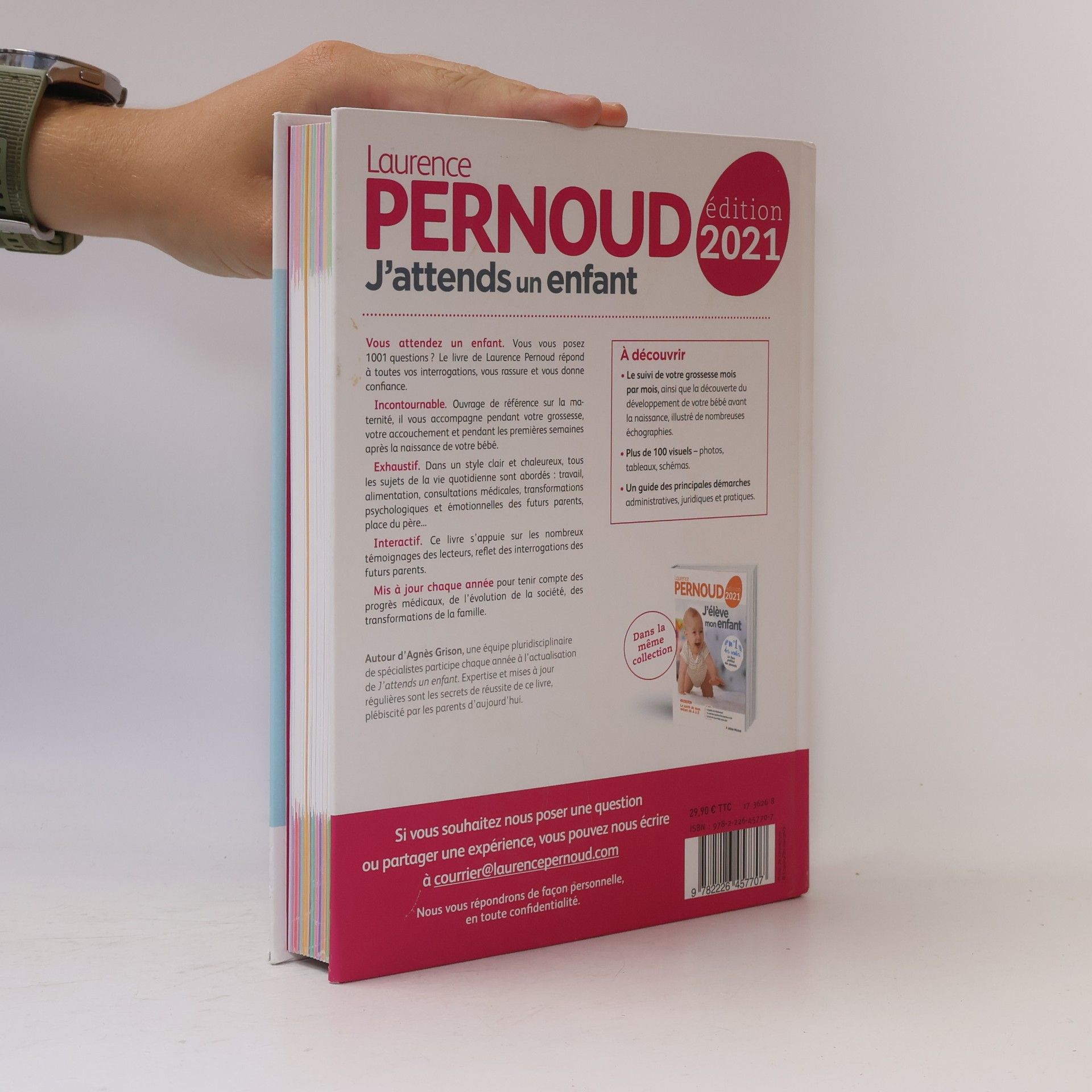 Laurence Pernoud J'attends un enfant - édition 2021