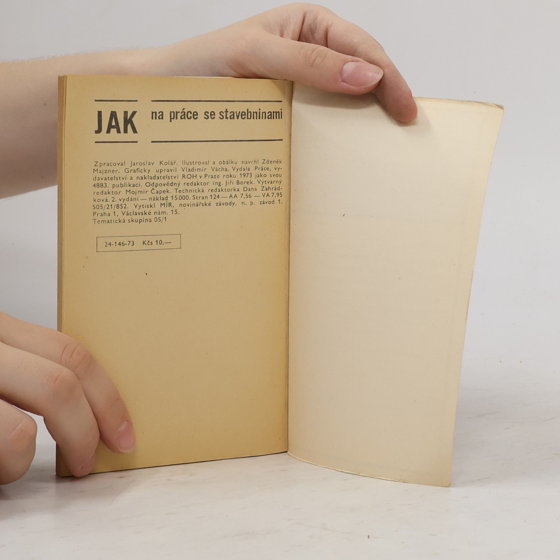Zdeněk Majzner Jak na práce se stavebninami