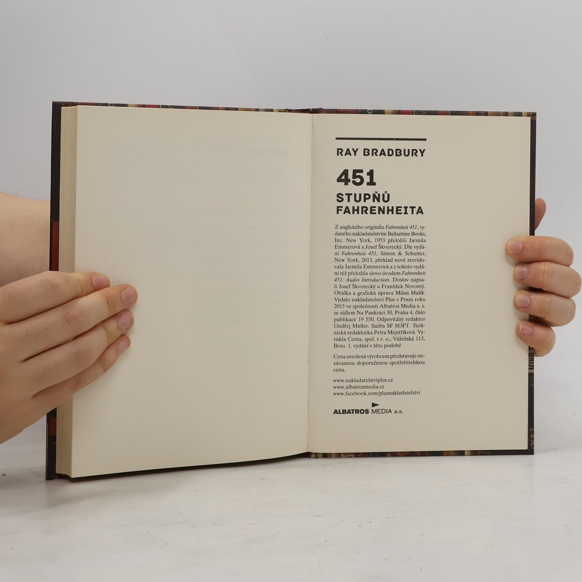 Ray Bradbury 451 stupňů Fahrenheita
