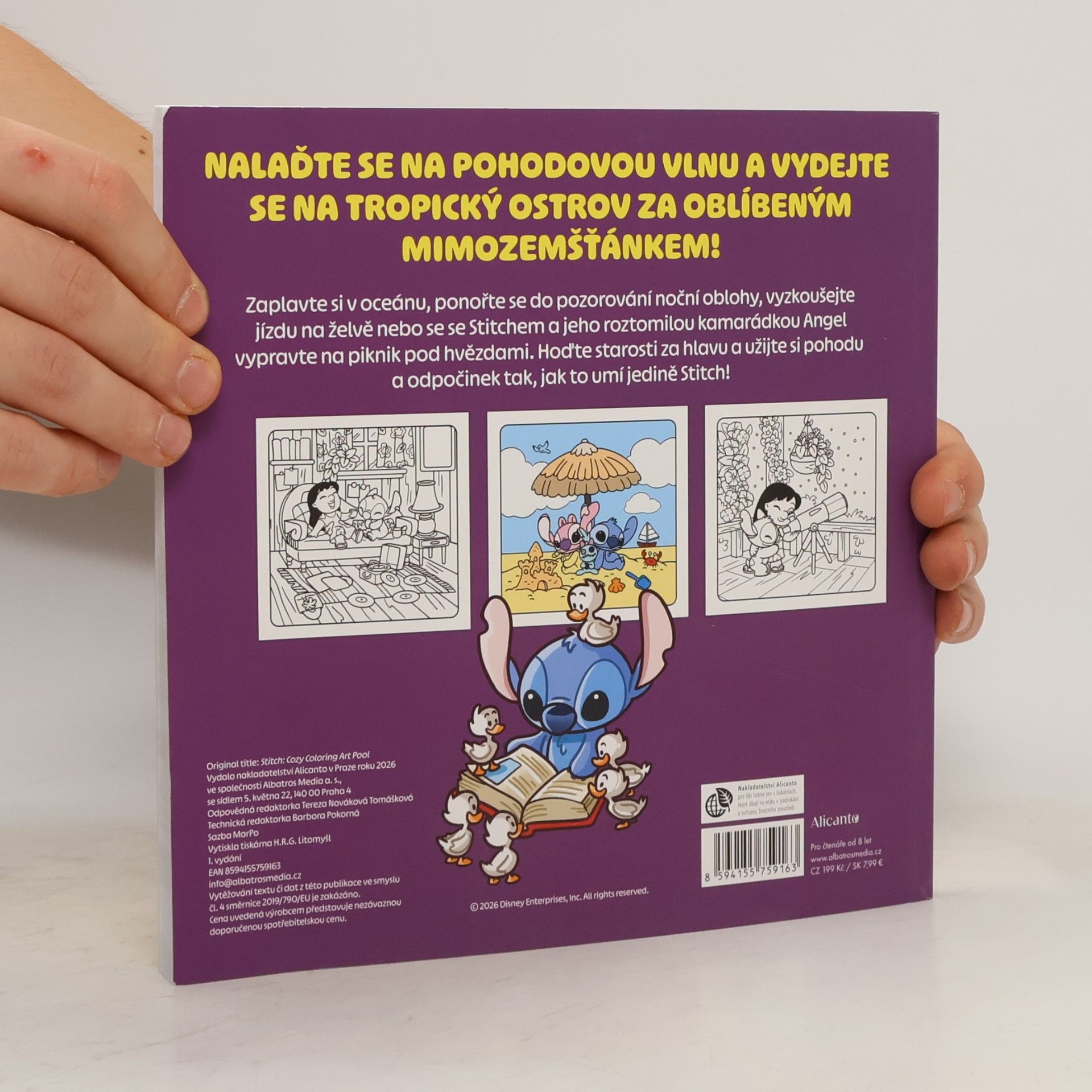 Walt Disney Cozy omalovánky
