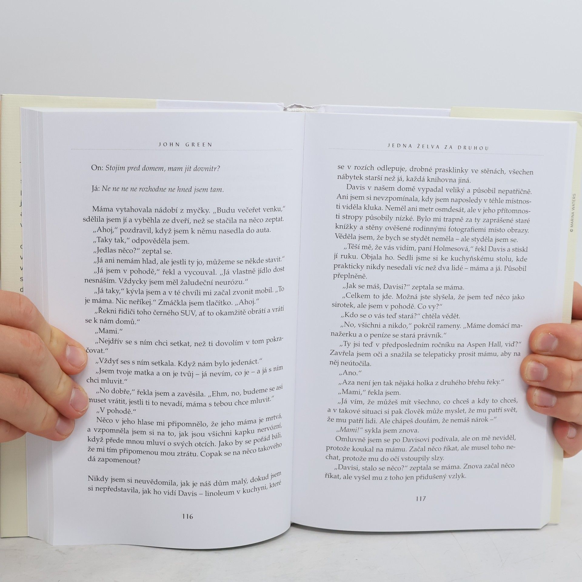 John Green Jedna želva za druhou