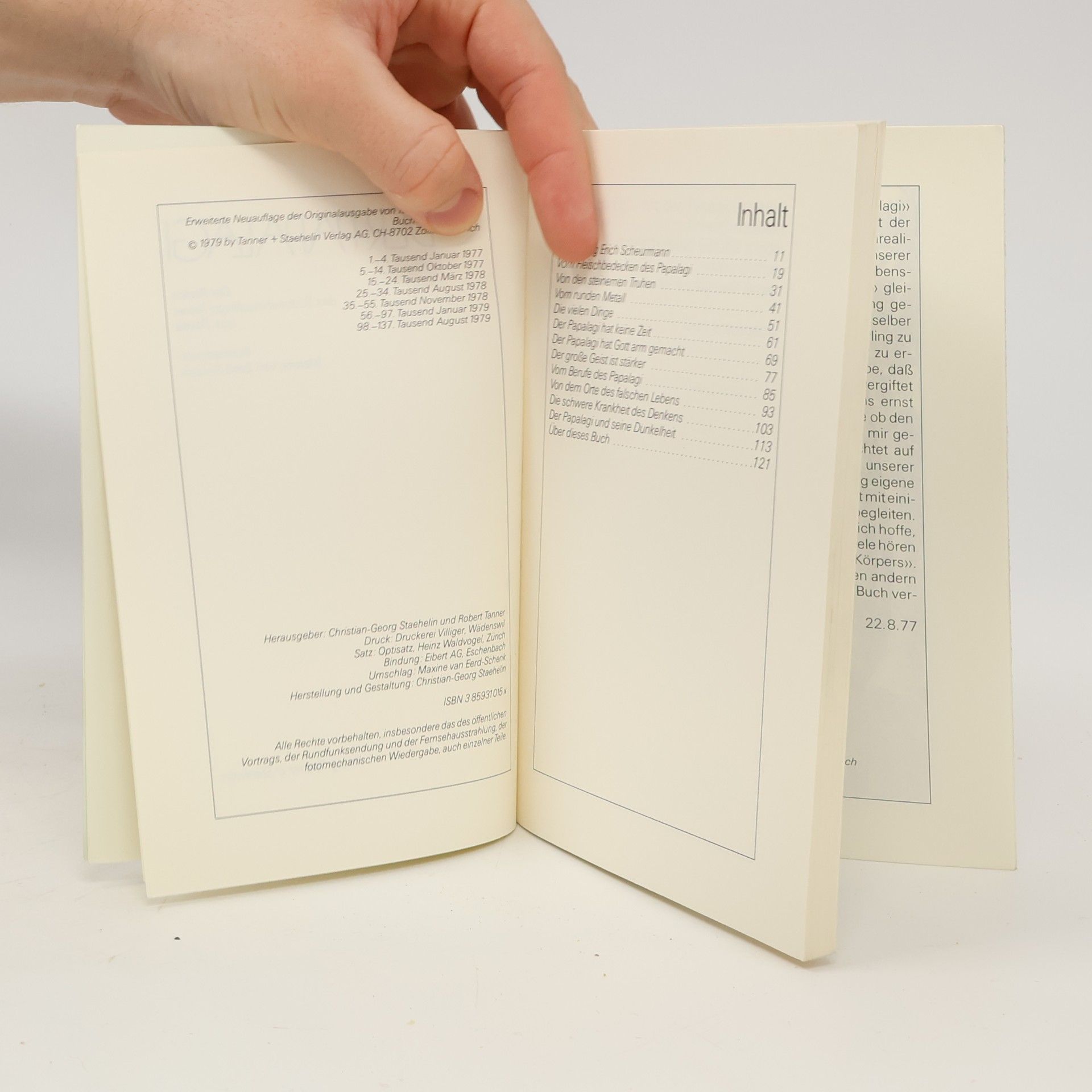 Various authors Der Papalagi