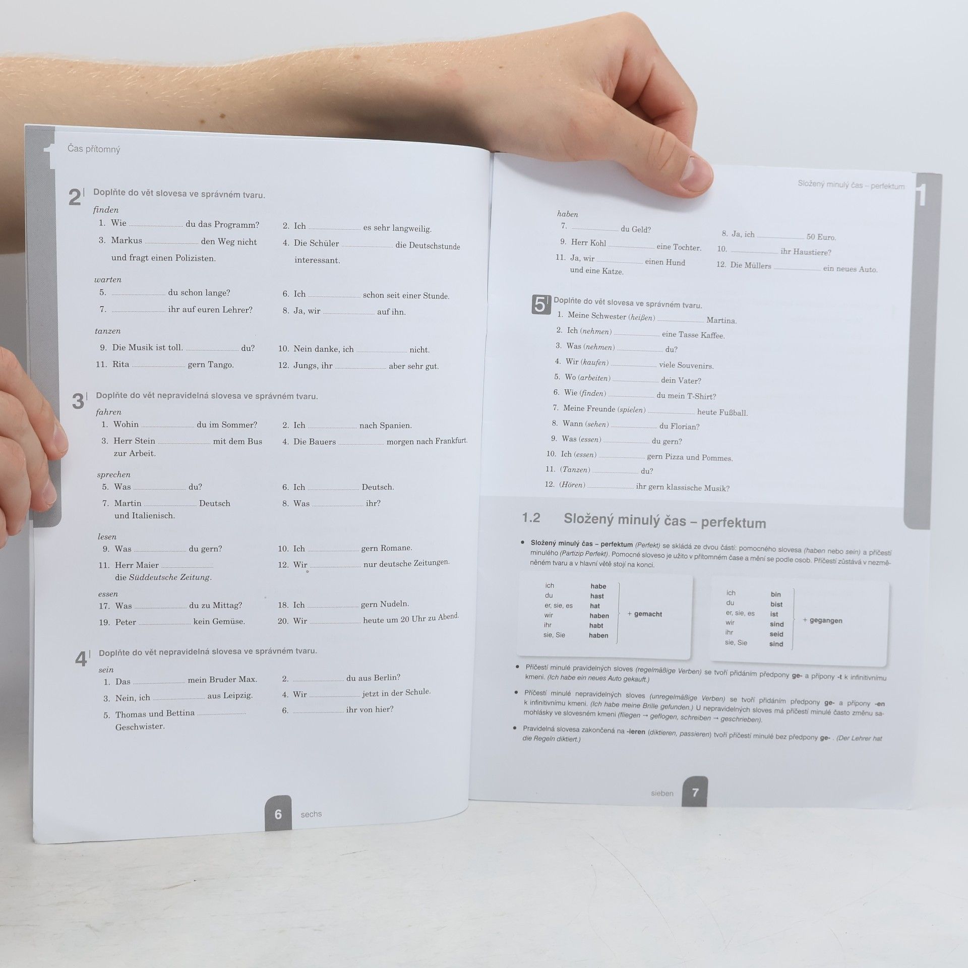 Autores varios Cvičebnice německé gramatiky